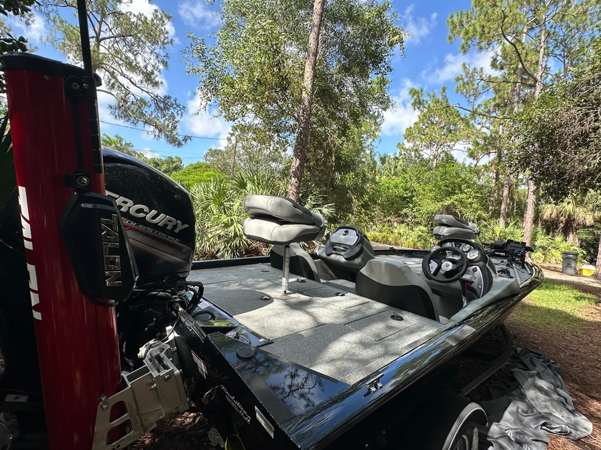 TRACKER BY TRACKER MARINE PRO TEAM 195 TXW TE W/150L 4-S W/TRLR in Royal Palm Beach, FL — photo 4