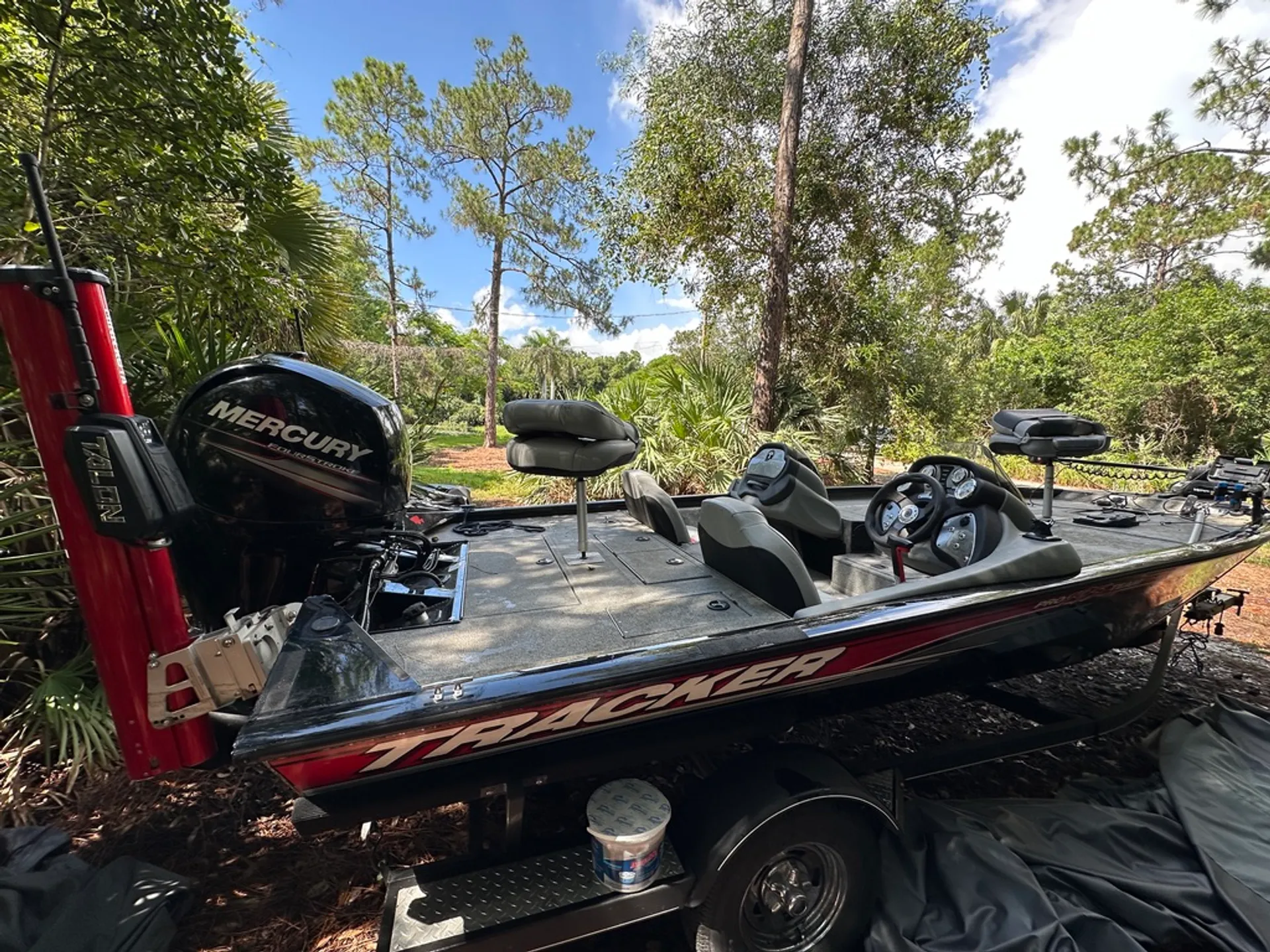 TRACKER BY TRACKER MARINE PRO TEAM 195 TXW TE W/150L 4-S W/TRLR in Royal Palm Beach, FL — photo 2