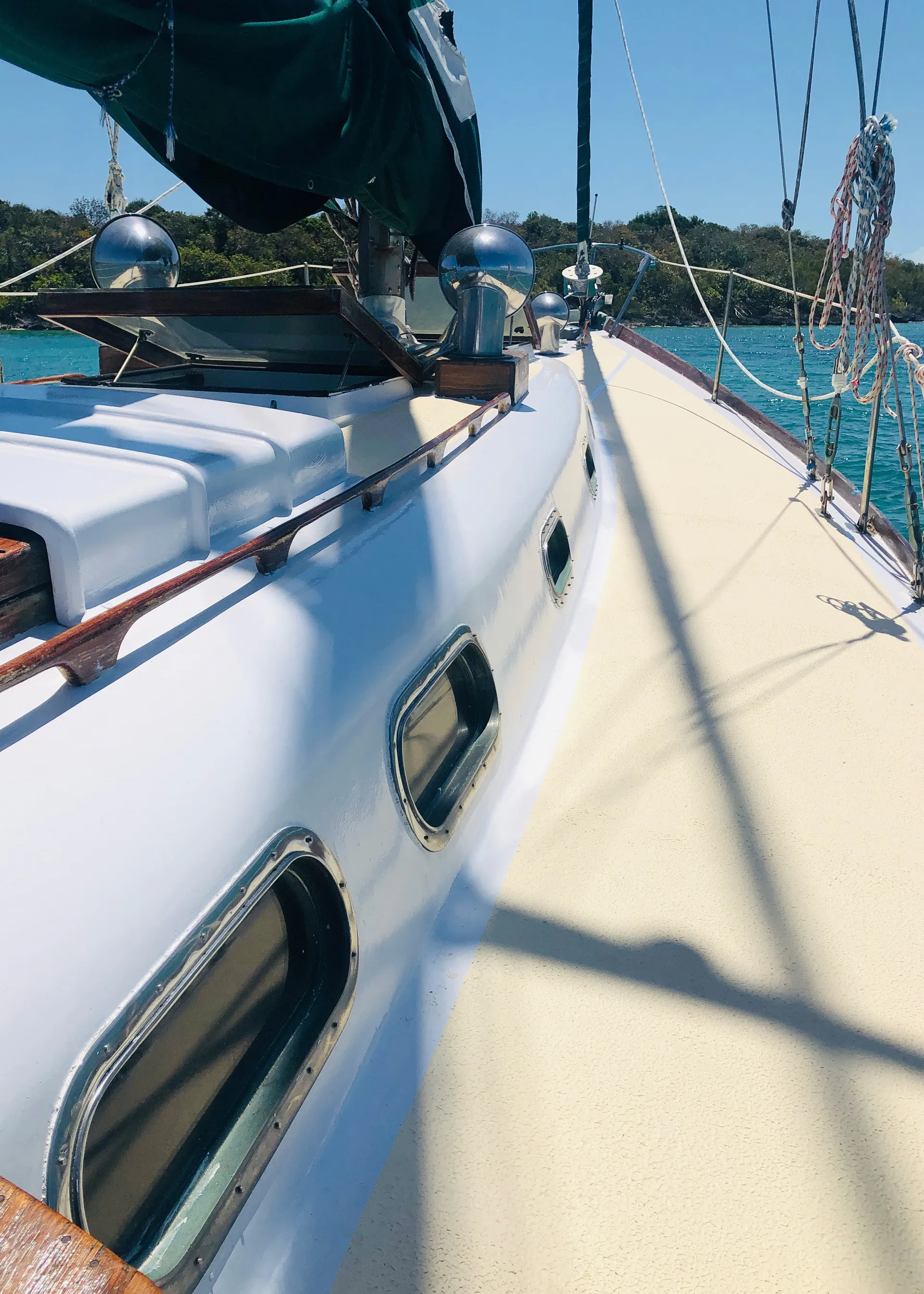 The Only 40ft Hinckley Sailboat in Manhattan,  Chelsea Piers.