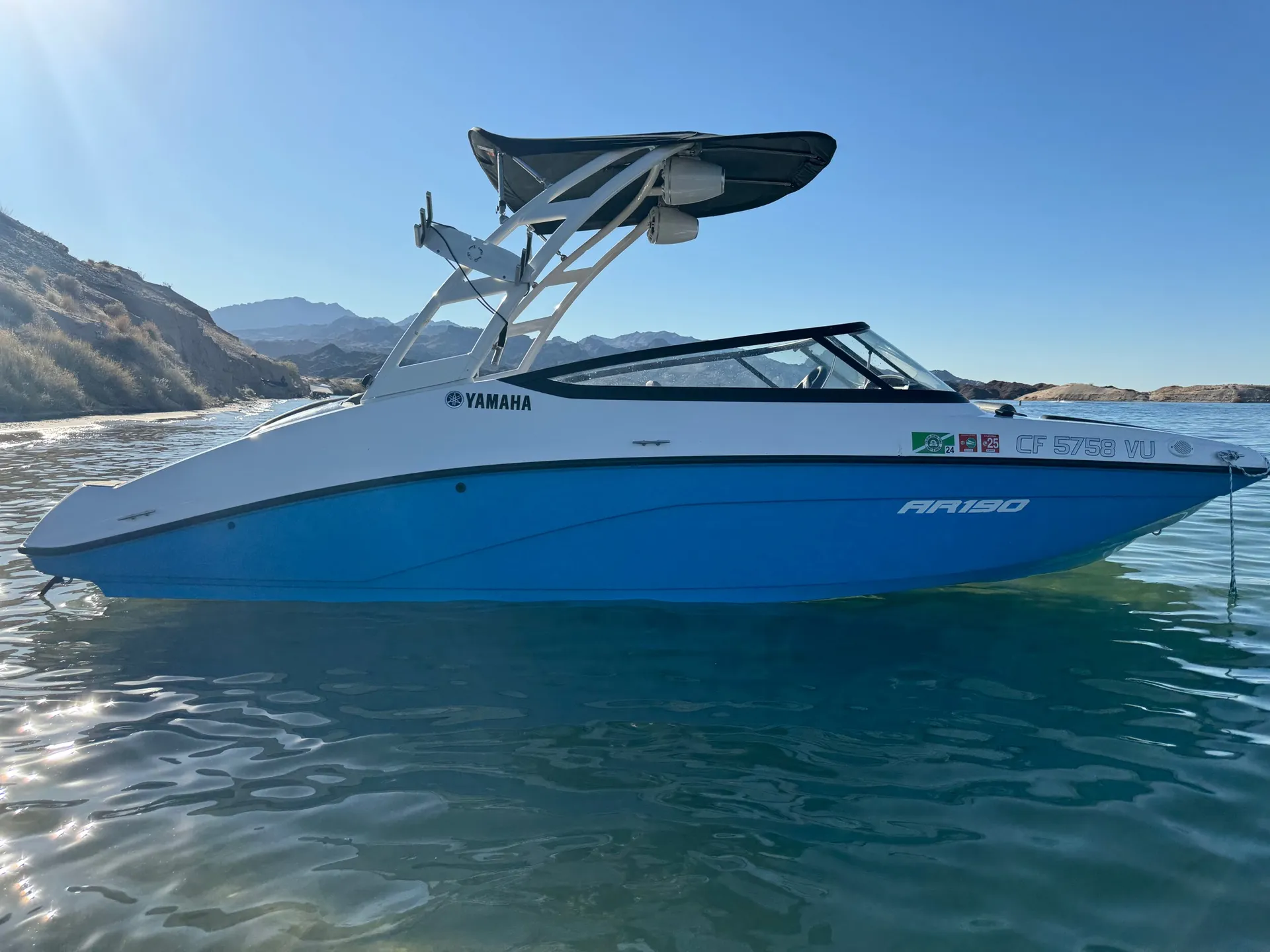 19’ Bold &amp; Sexy Yamaha AR190! 8 ppl🤩 Cruise/Party/Fun🥳🎉🏄‍♂️🔈🔈