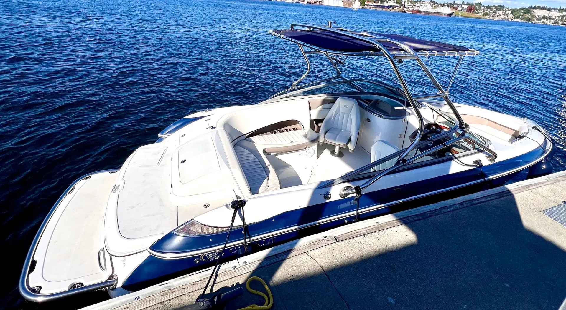 24’ COBALT🚤 BiminiTop/Enclosure😎☔️✅Toilet💩✅⚓️✅⛽️'dMyTimeNotYours⏱️