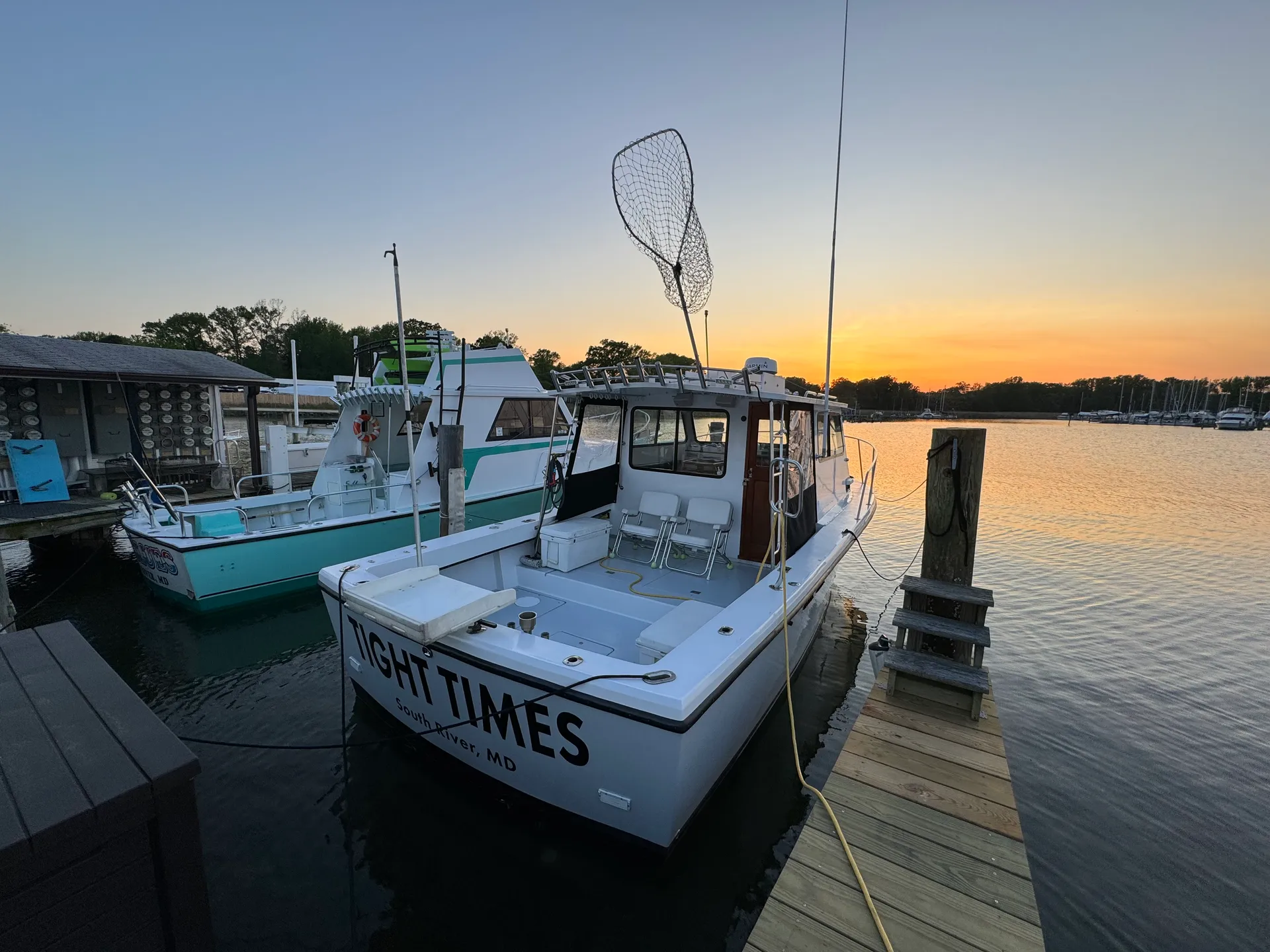 Enjoy a relaxing day on the Chesapeake bay with Tight Times charters!