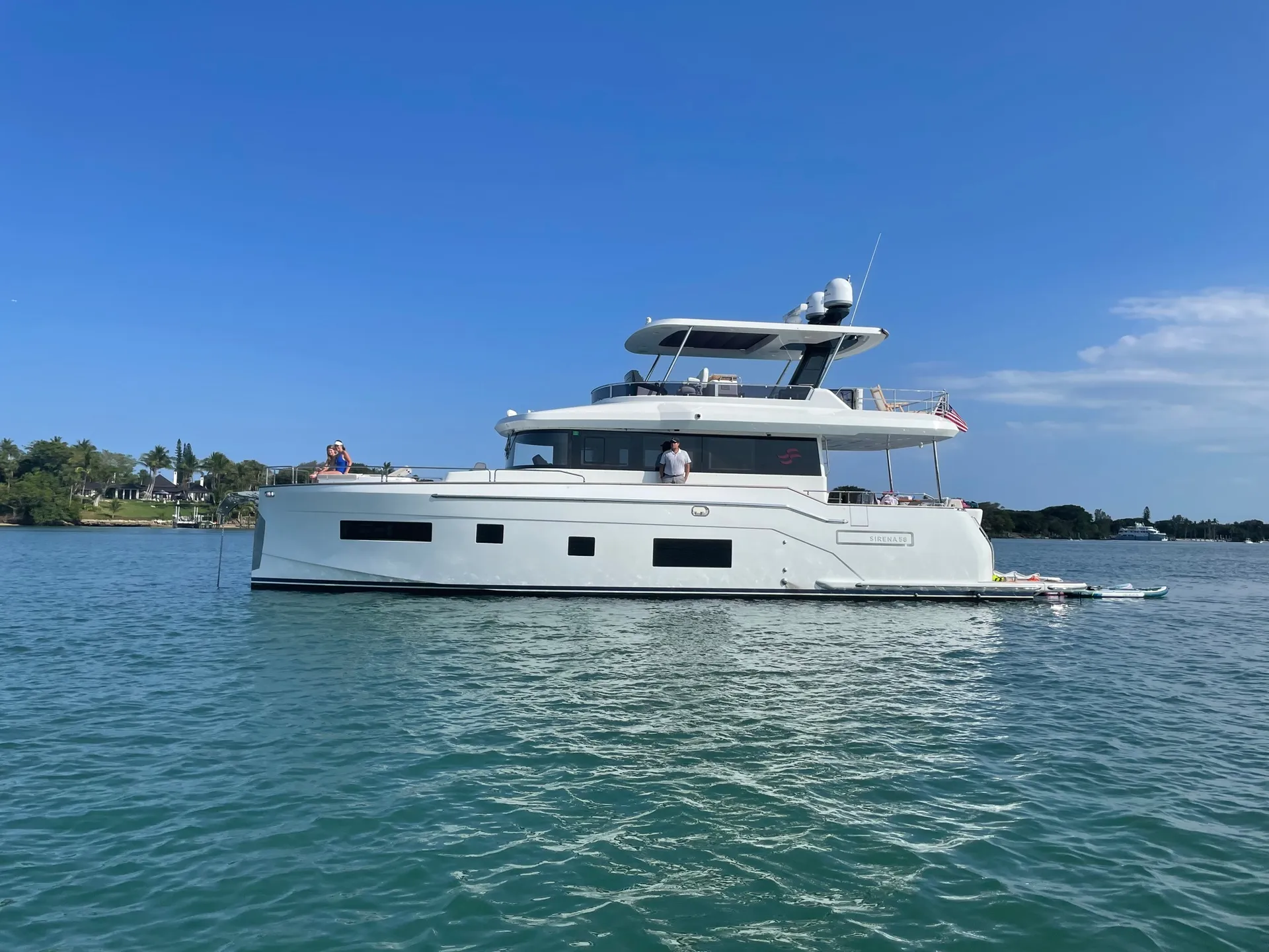 Brand New and Beautiful 2023 61' Sirena Flybridge Yacht