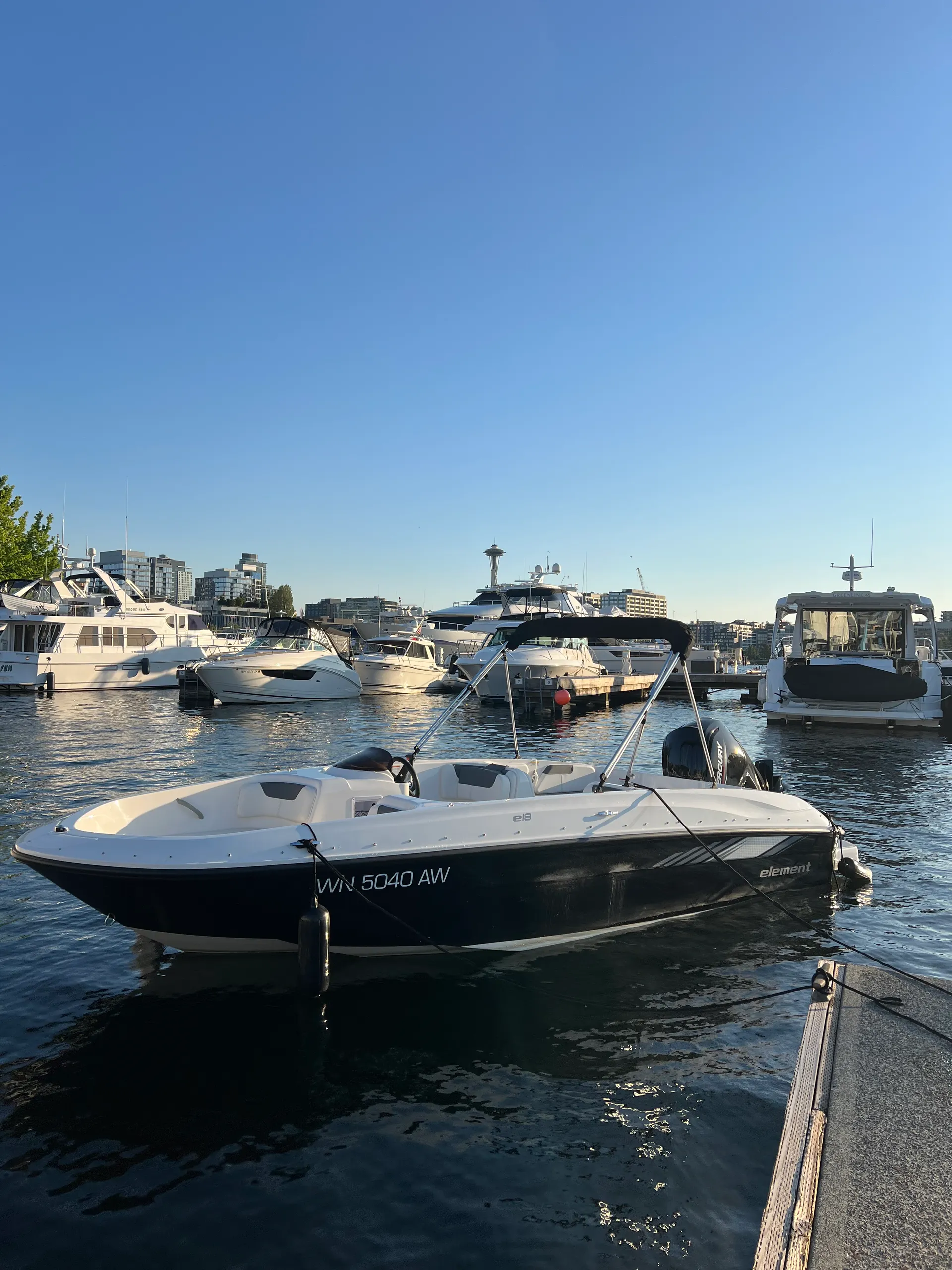 The perfect brand new 2024 18' for you day on the lake!