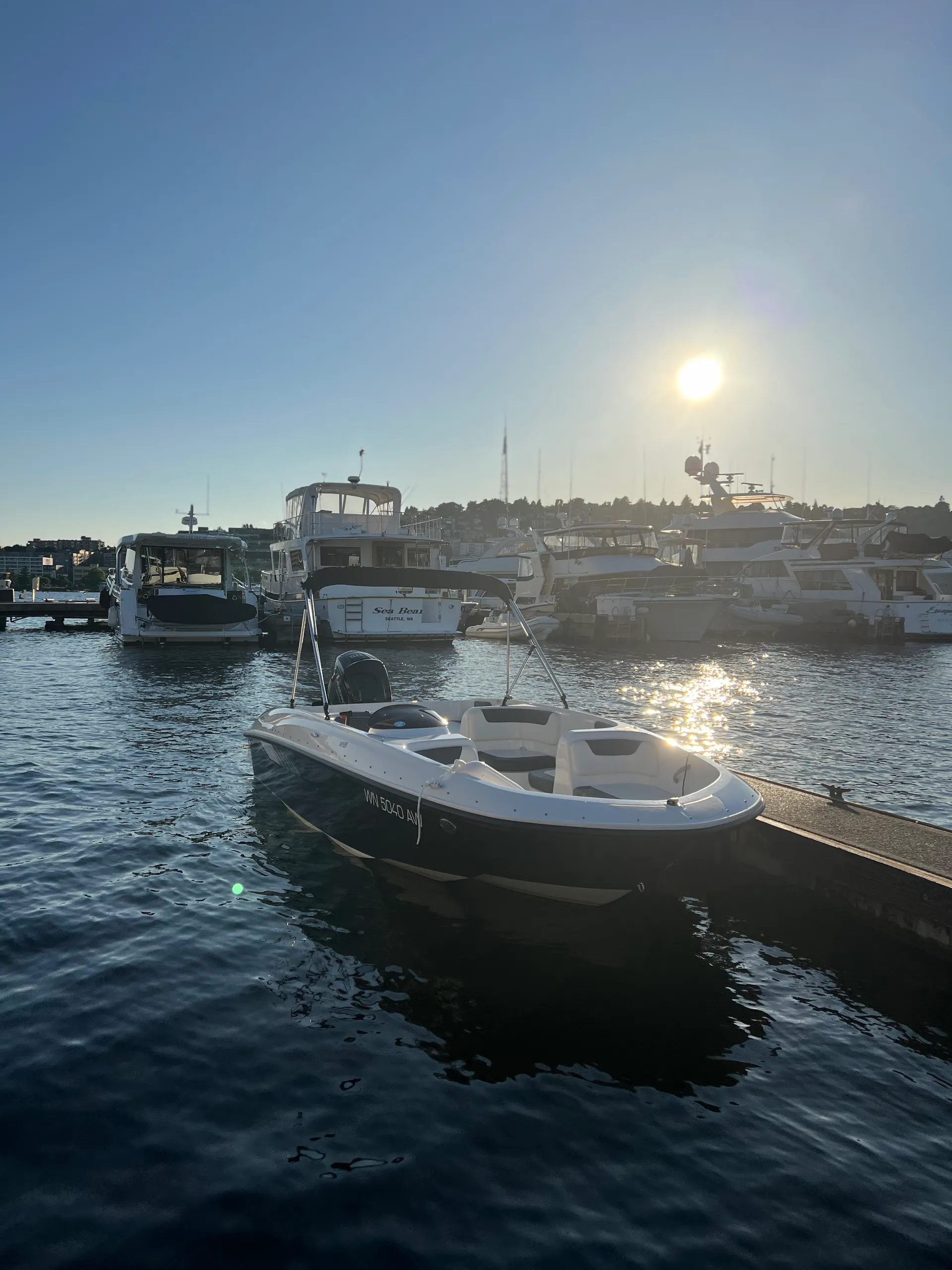 The perfect brand new 2024 18' for you day on the lake!