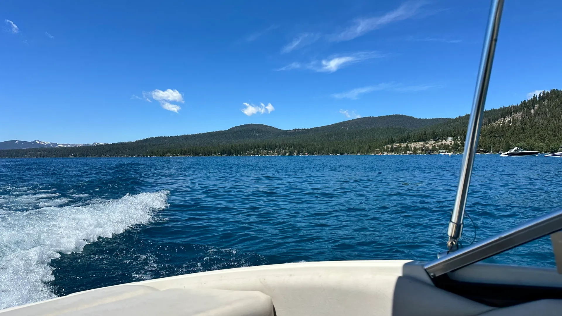 North Tahoe family-friendly power boat