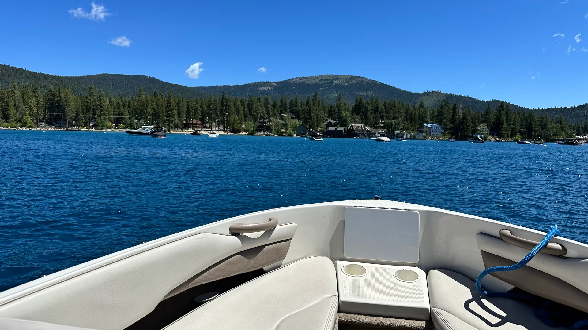 North Tahoe family-friendly power boat