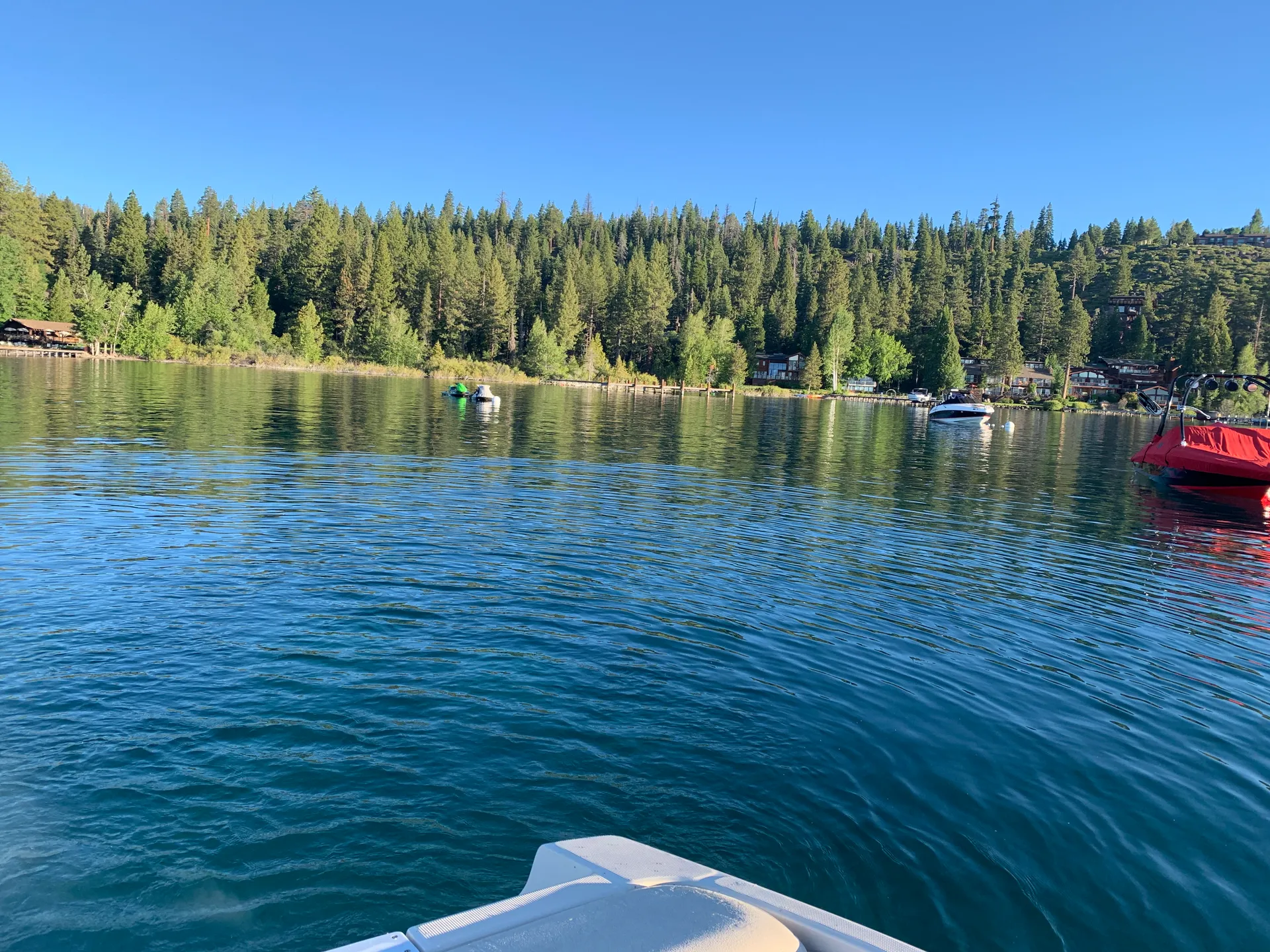 North Tahoe family-friendly power boat