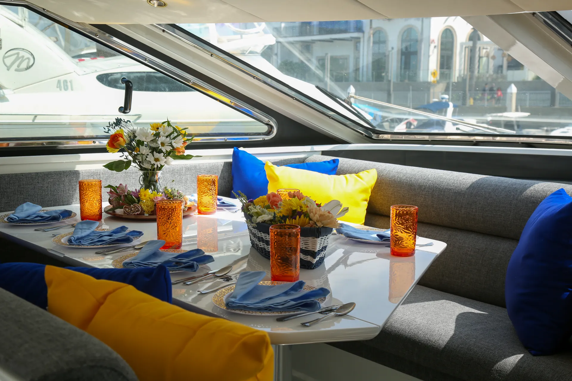 74' Custom Italian Pilothouse for Cruises in Marina del Rey