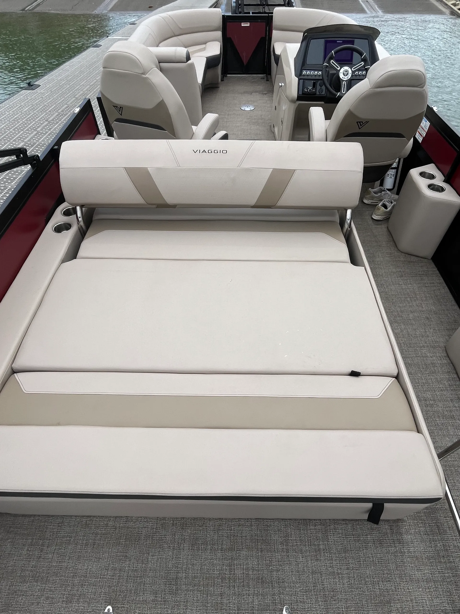 Tritoon Boat ~ Viaggio Diamante 23S Rental in Loveland, Colorado