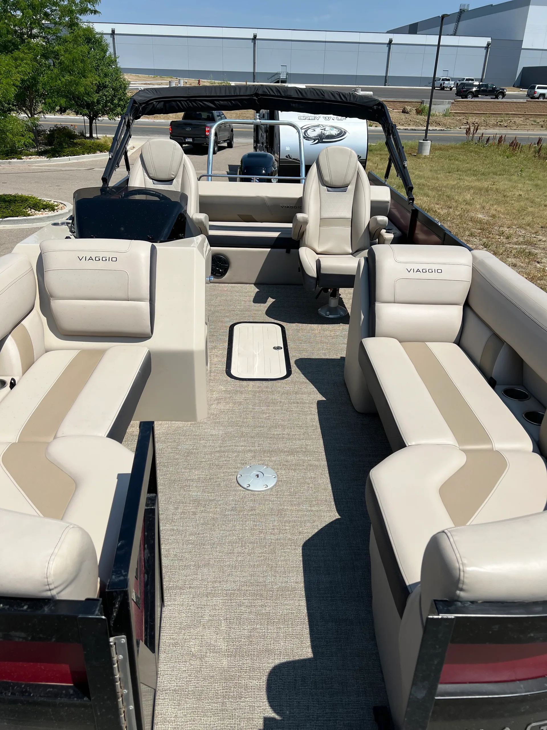Tritoon Boat ~ Viaggio Diamante 23S Rental in Loveland, Colorado