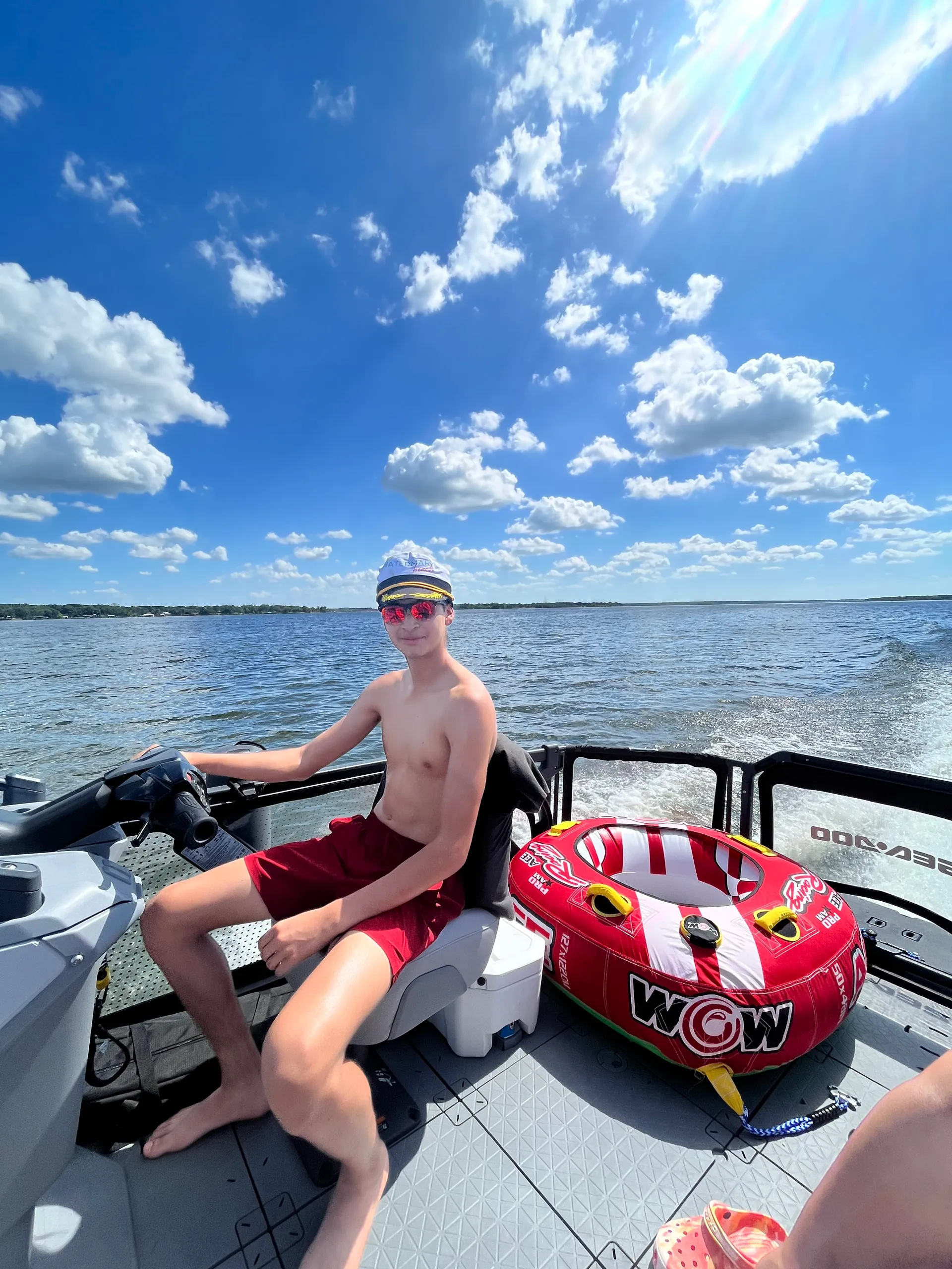 Seadoo Tritoon! XL Floating Mat Included
 Saguaro / Pleasant