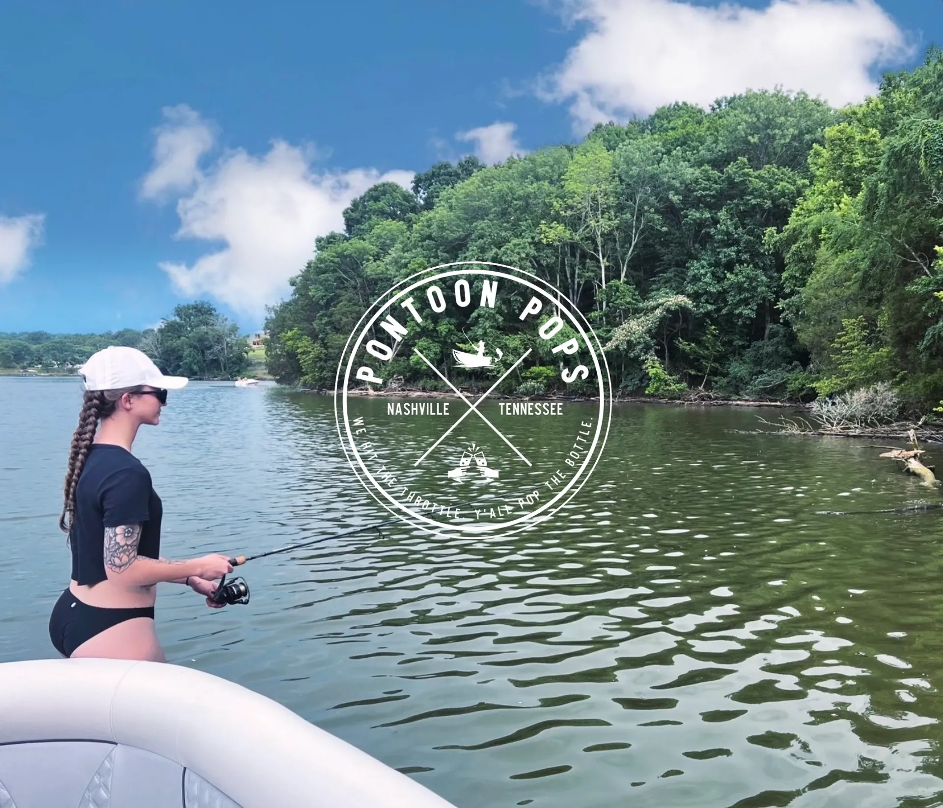 "Pontoon Pops" Luxury Tritoon!!