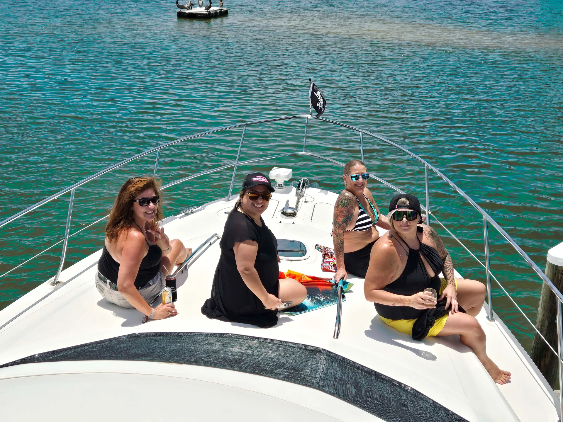 Beautiful Ft Myers Beach Private Charter on 44ft Sea Ray Sedan Bridge