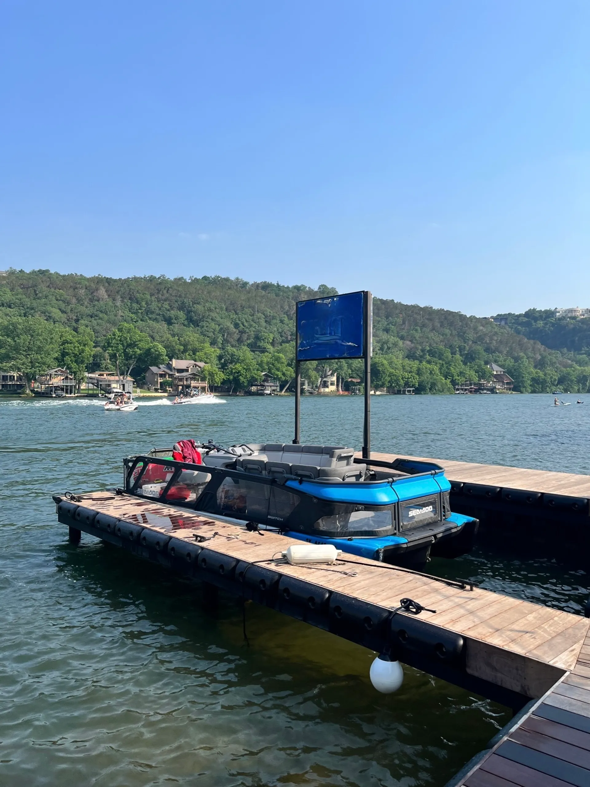 Seadoo Tritoon! XL Floating Mat Included
 Saguaro / Pleasant