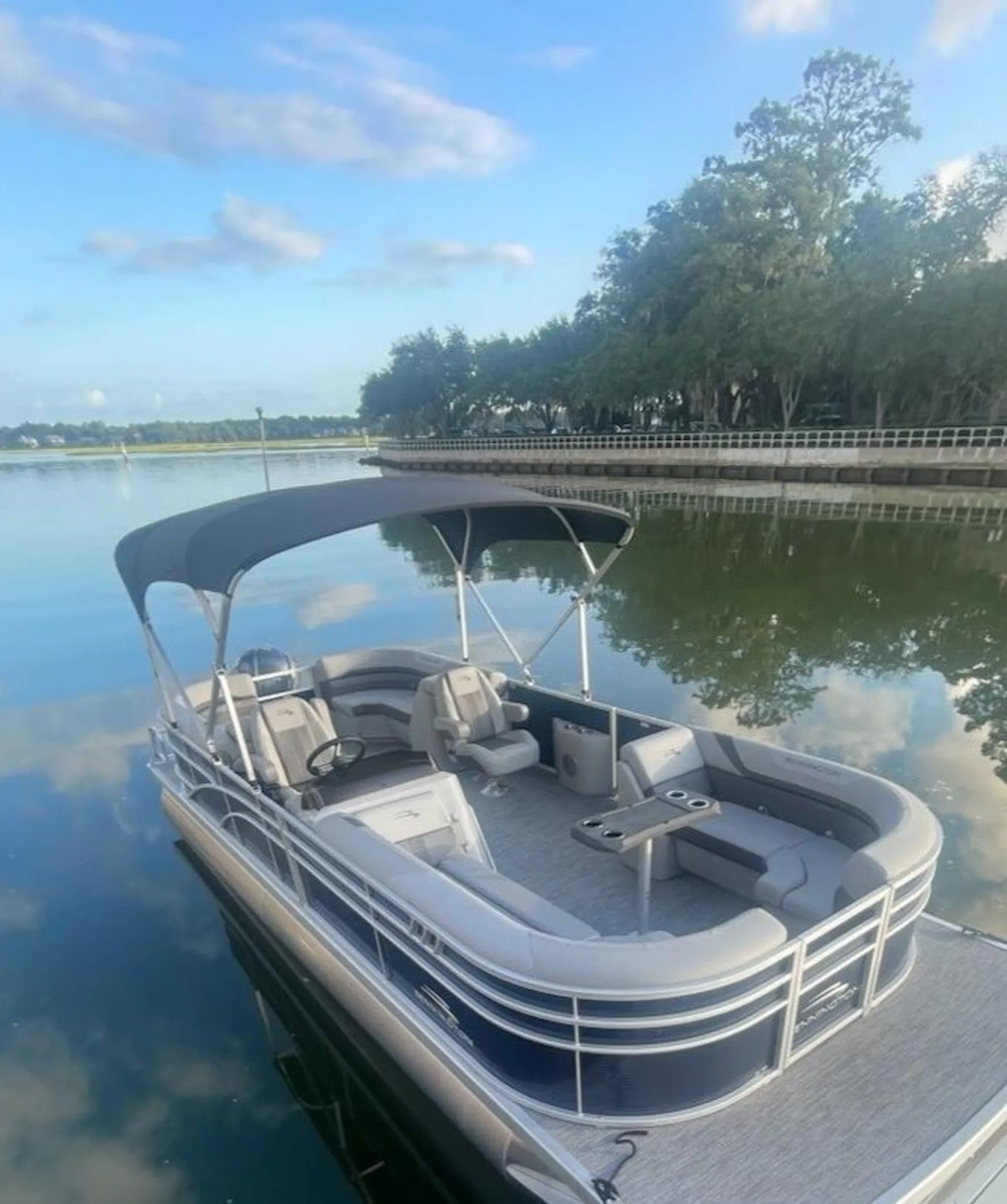 24-Foot Pontoon for Groups: Winner of Best of Hilton Head