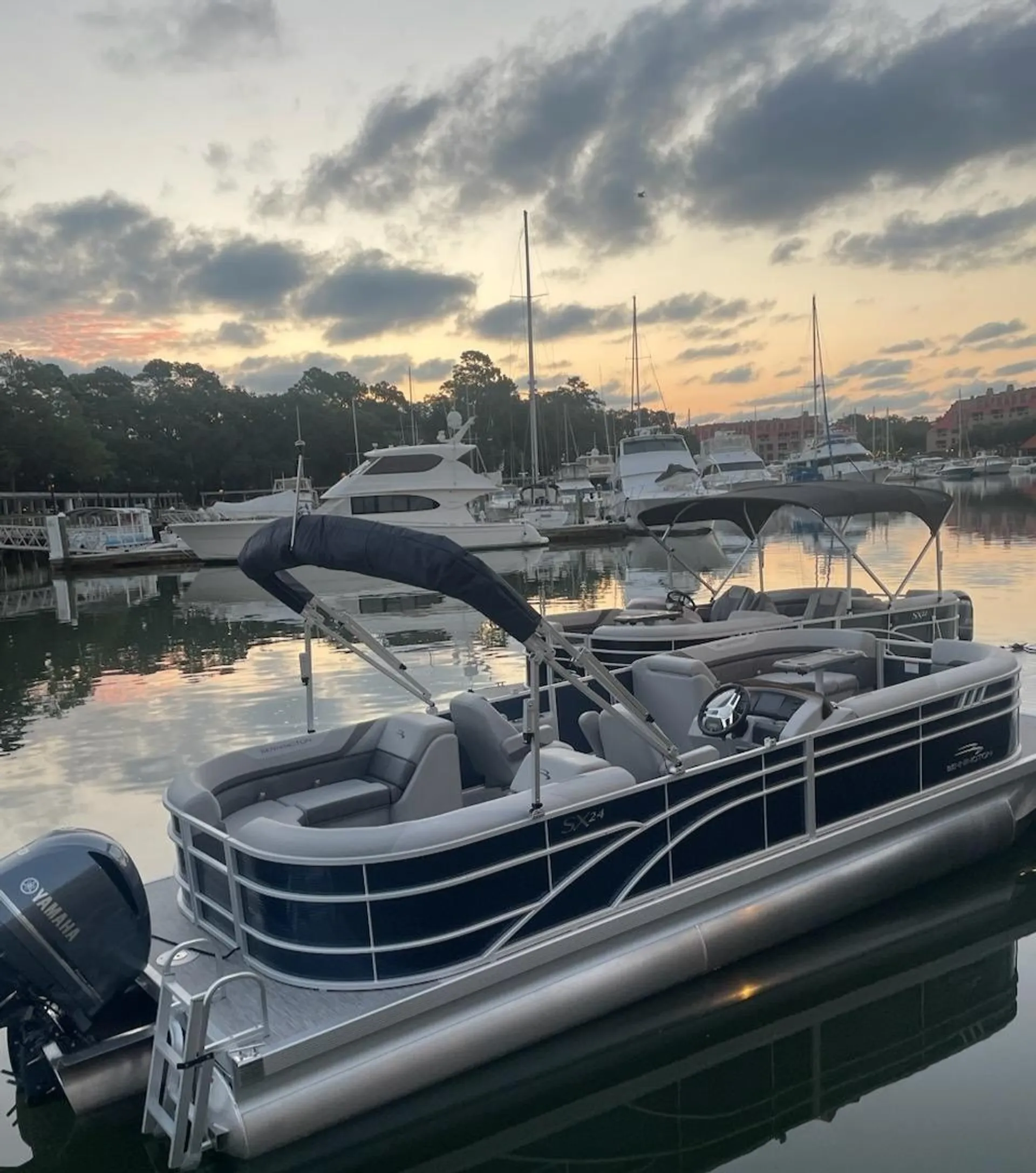 24-Foot Pontoon for Groups: Winner of Best of Hilton Head