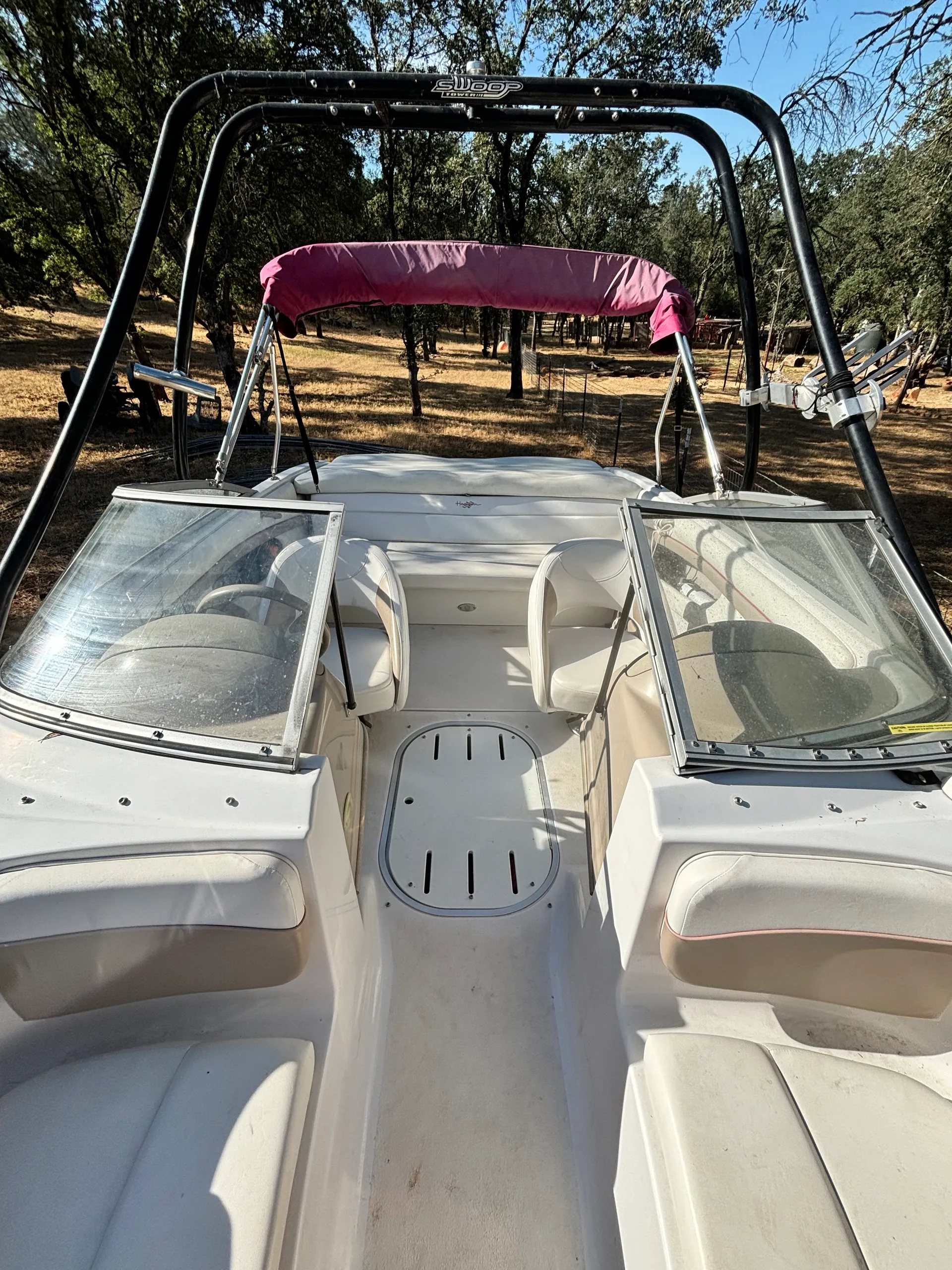 Family fun with wakeboard tower 