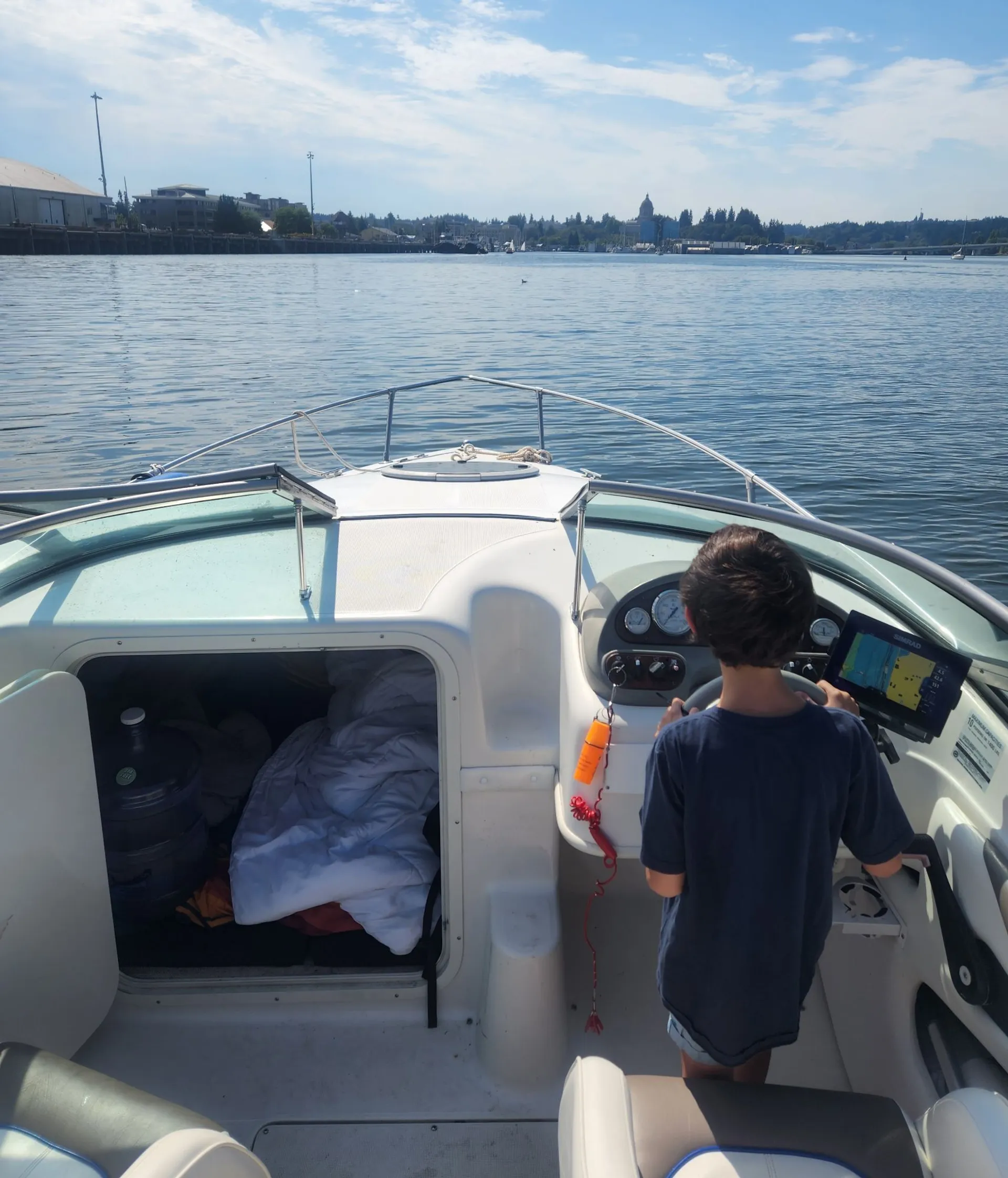 Multi day bookings. I can deliver to Puget Sound, Hood Canal and lakes