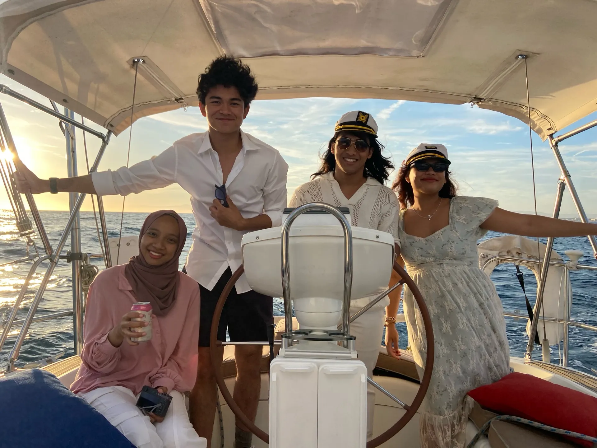 Catch the sunset aboard the  "Invincible Summer"!