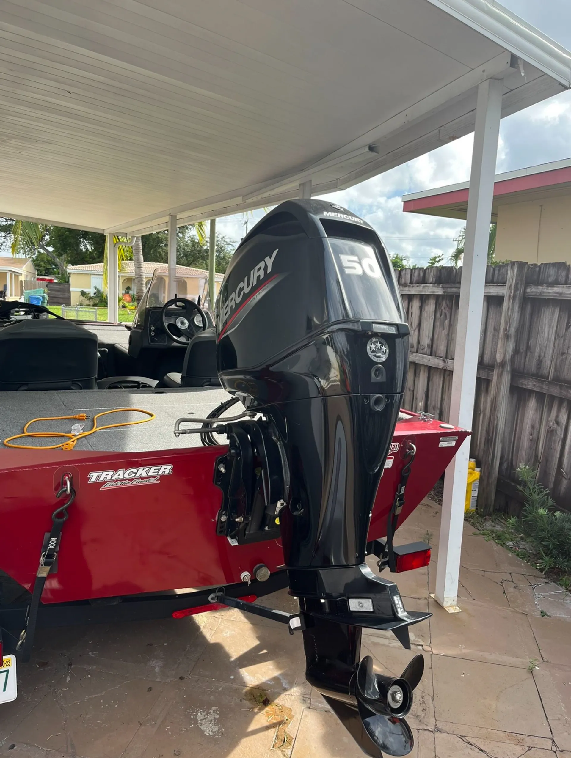 Bass Tracker Fishing Boat - great Florida bass boat