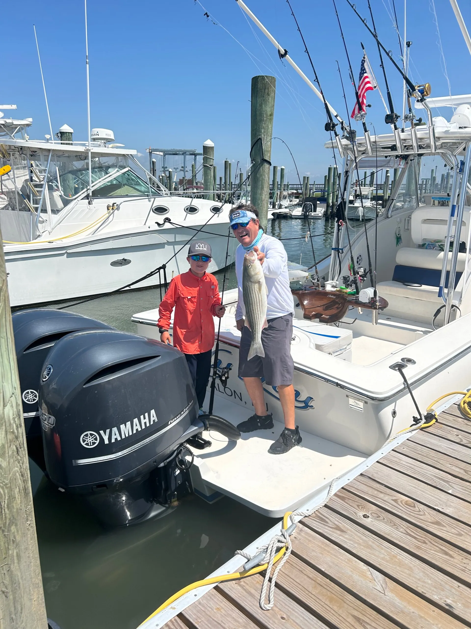 "Lady Lou" - captained cruising & fishing charters on amazing yacht