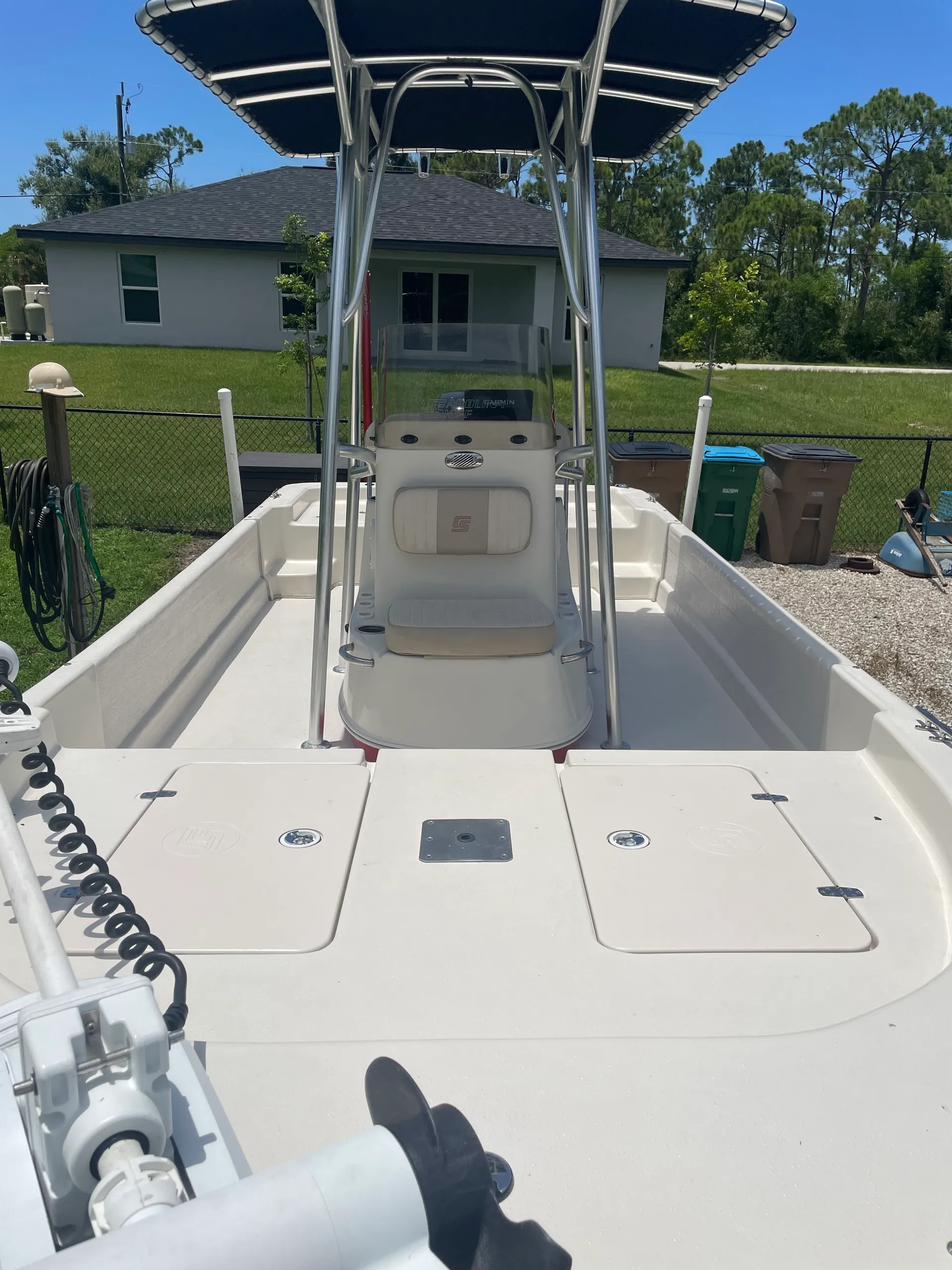 Carolina Skiff 1980 DLX T-Top in Cape Coral, FL — photo 4