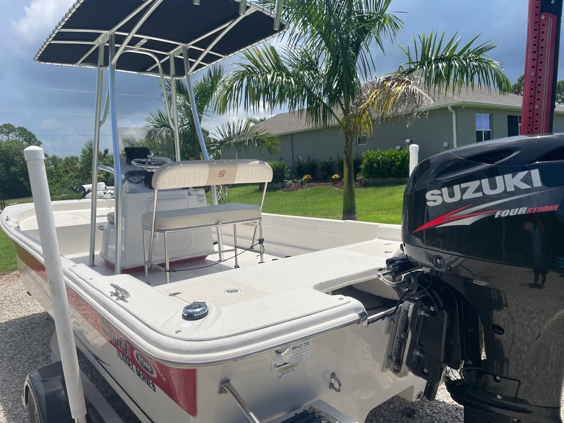 Carolina Skiff 1980 DLX T-Top in Cape Coral, FL — photo 5