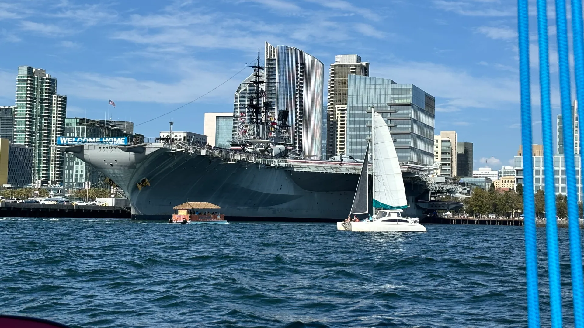 Private Catamaran Sailing on San Diego Bay 
