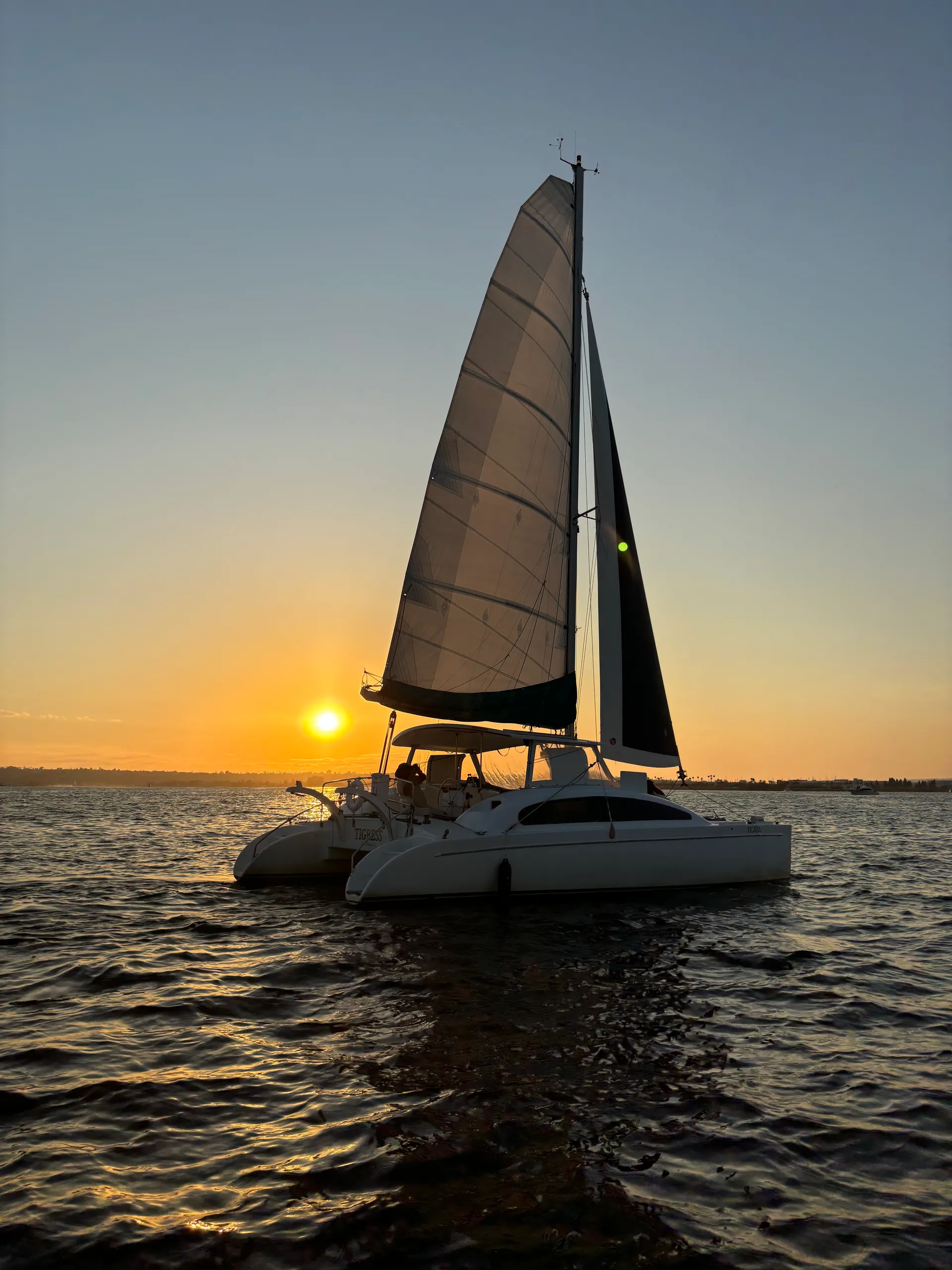 Private Catamaran Sailing on San Diego Bay 