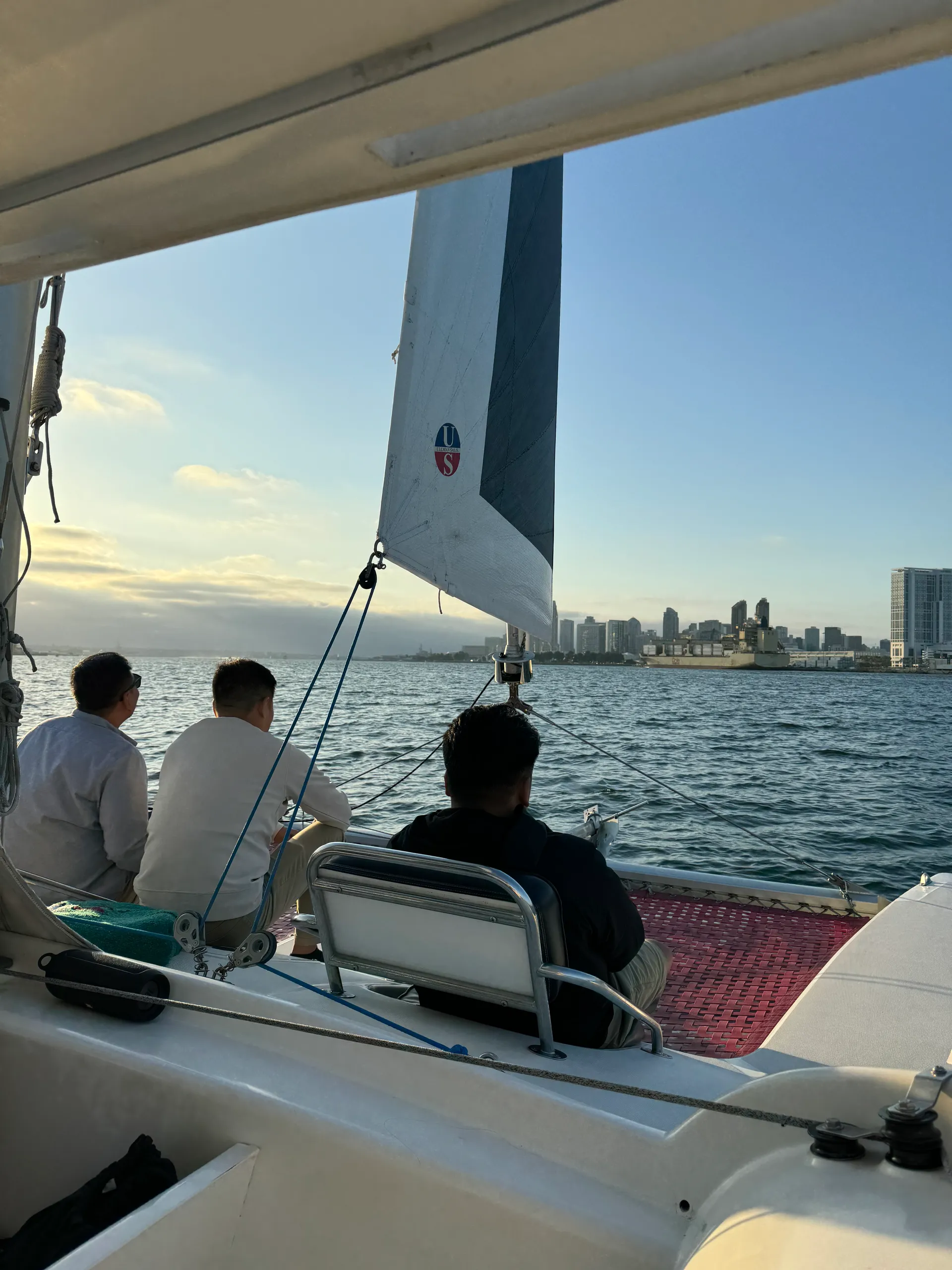 Private Catamaran Sailing on San Diego Bay 