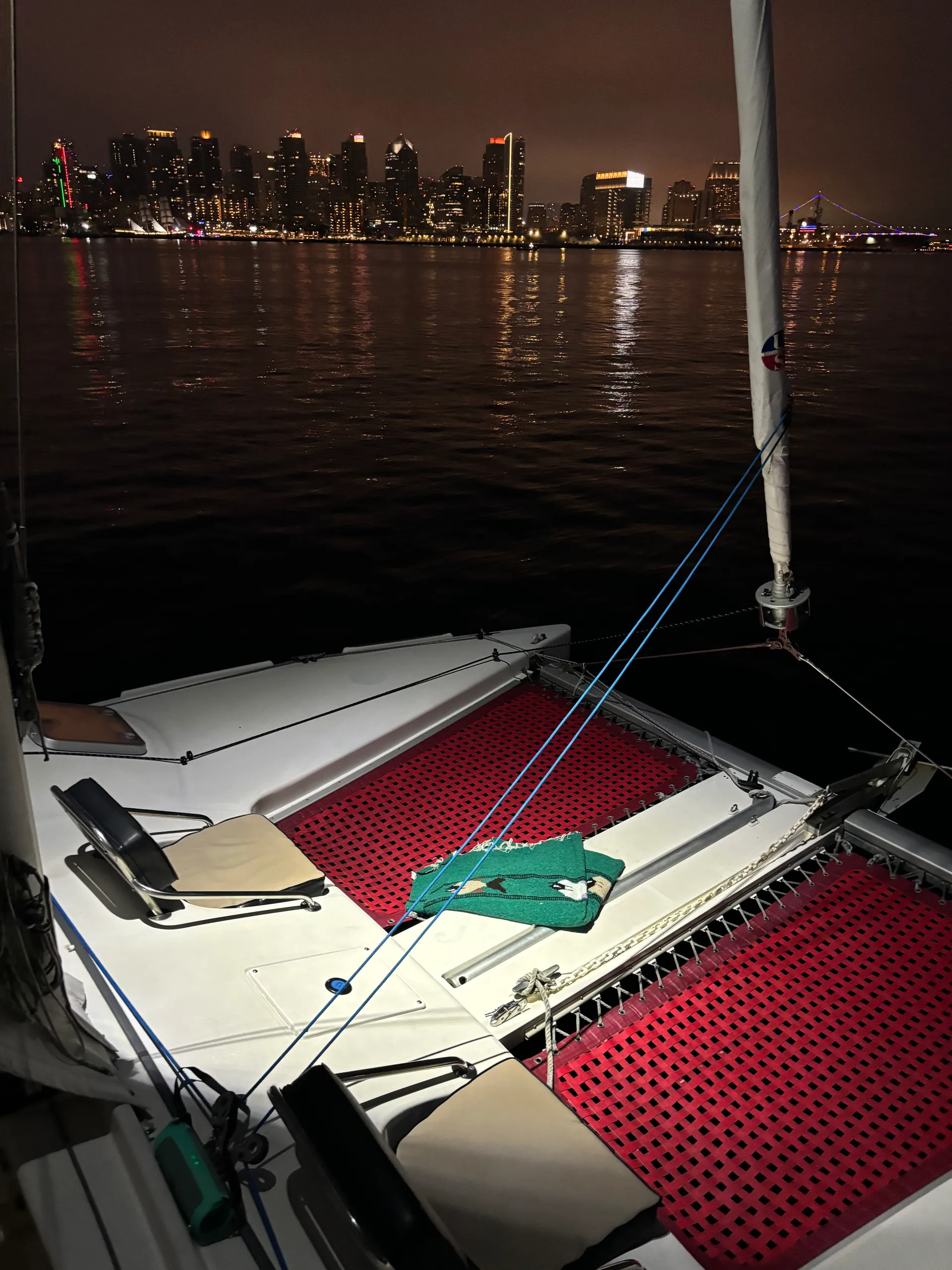 Private Catamaran Sailing on San Diego Bay 