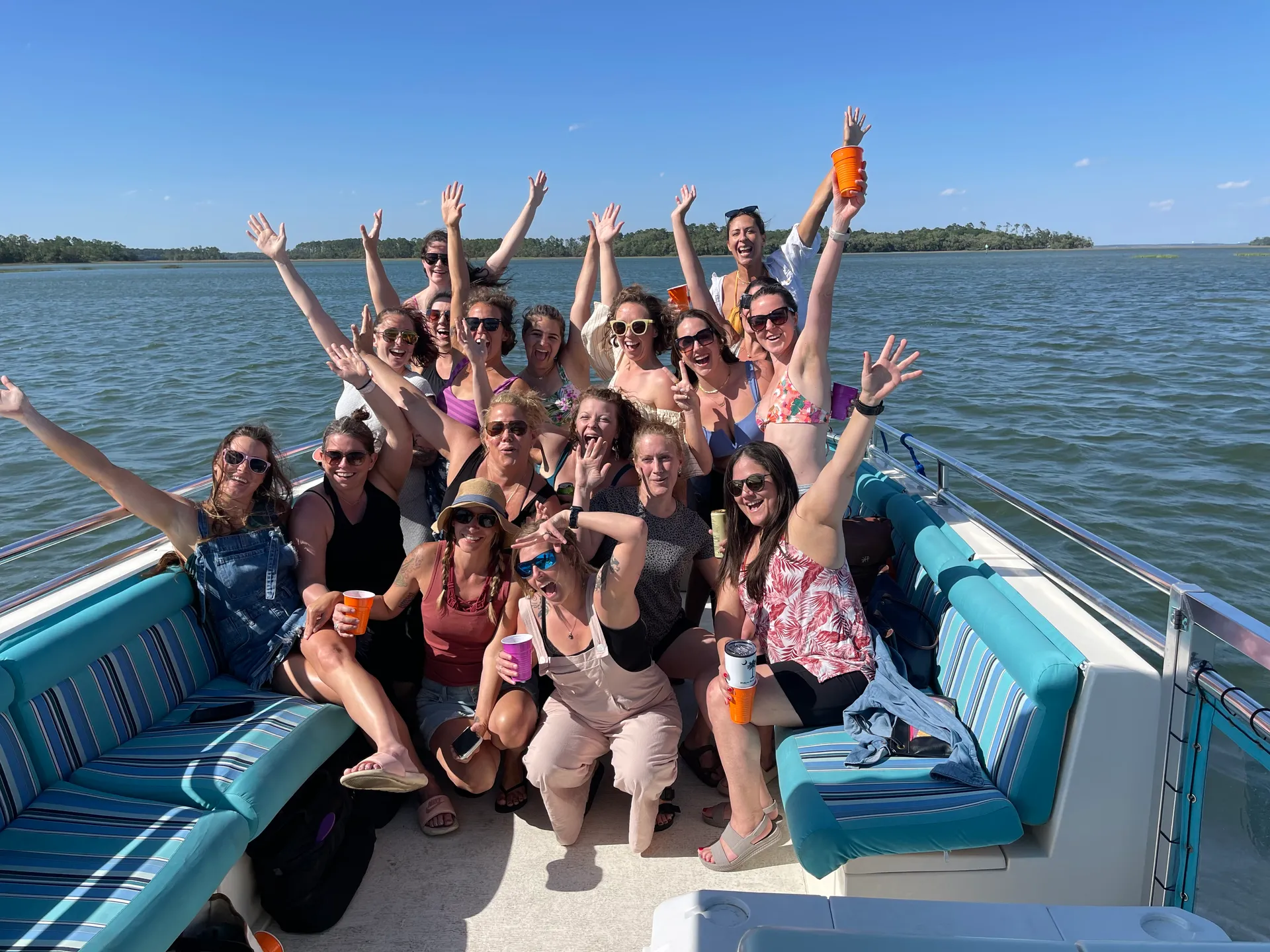 Large Group (7-20) Private Boat Charters