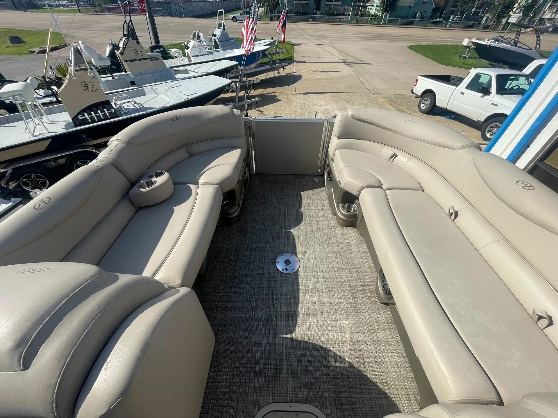 Tranquility II  Double Bimini Avalon 25 FT Entertainer  Seats 12