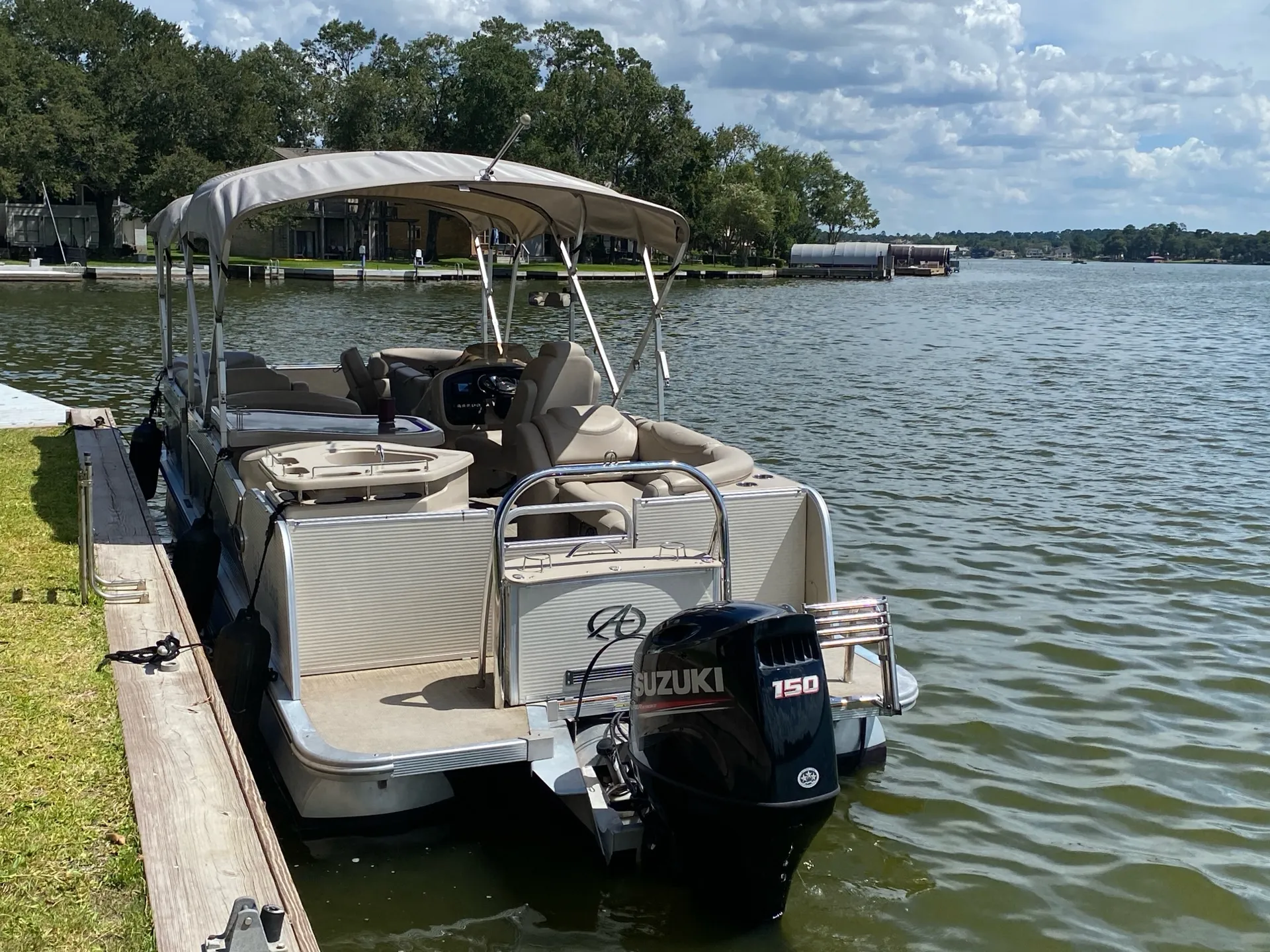 Tranquility II  Double Bimini Avalon 25 FT Entertainer  Seats 12