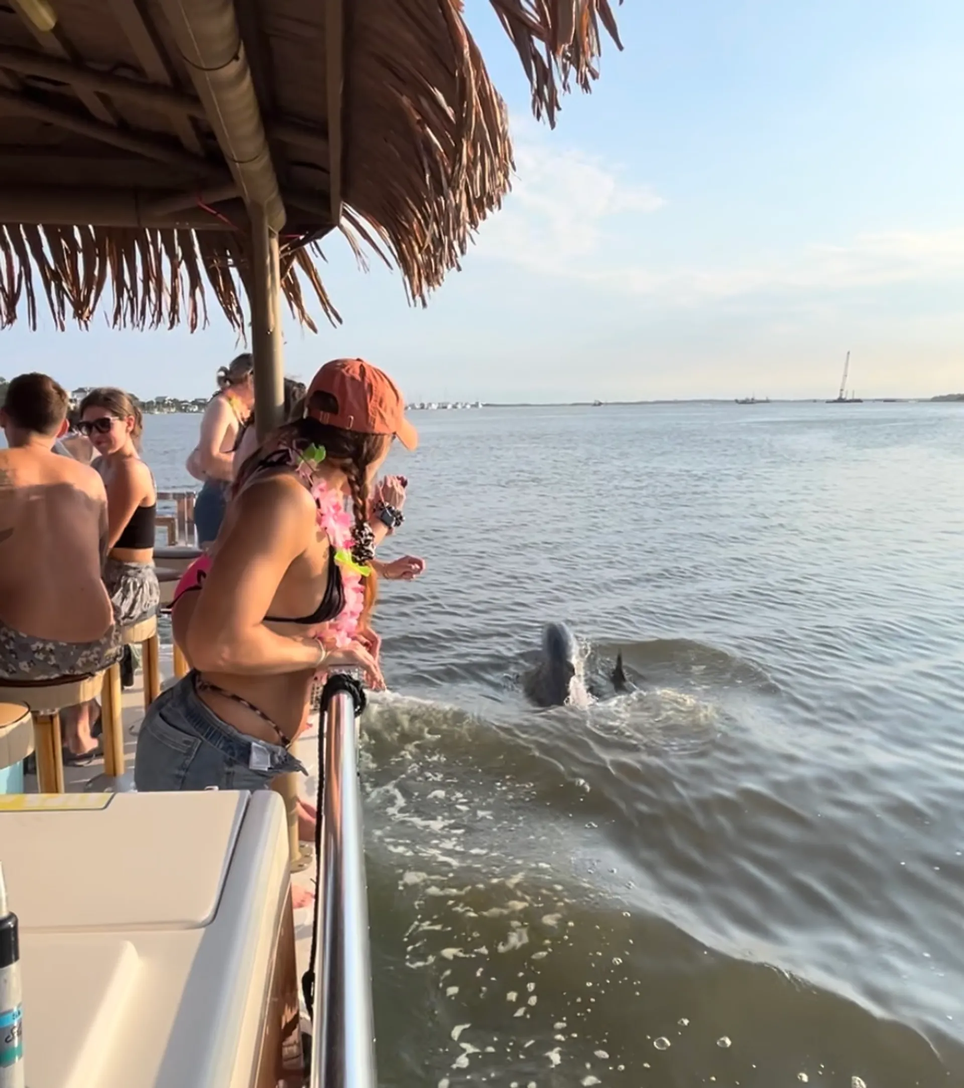 Folly Beach Tiki Boat