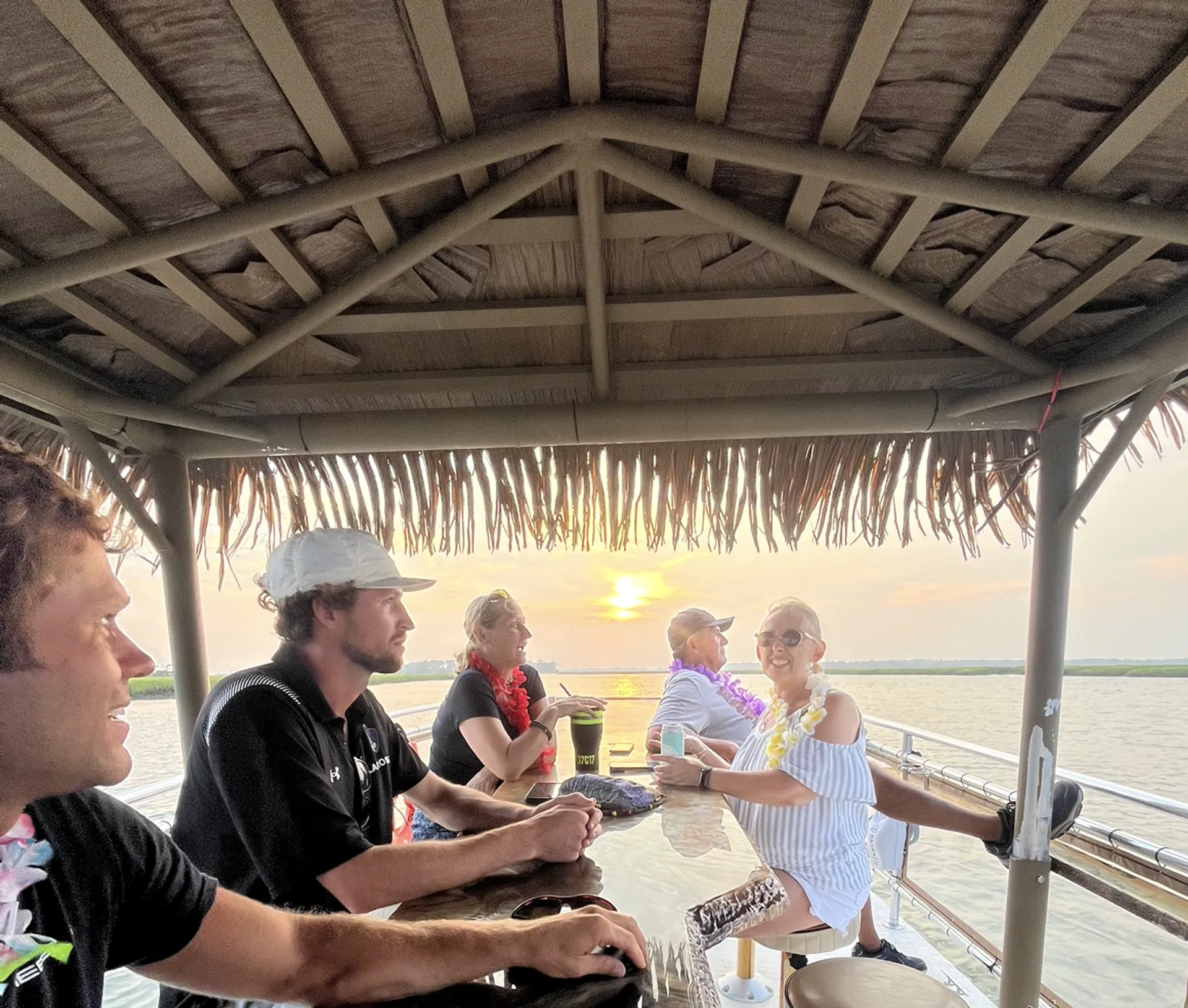Folly Beach Tiki Boat