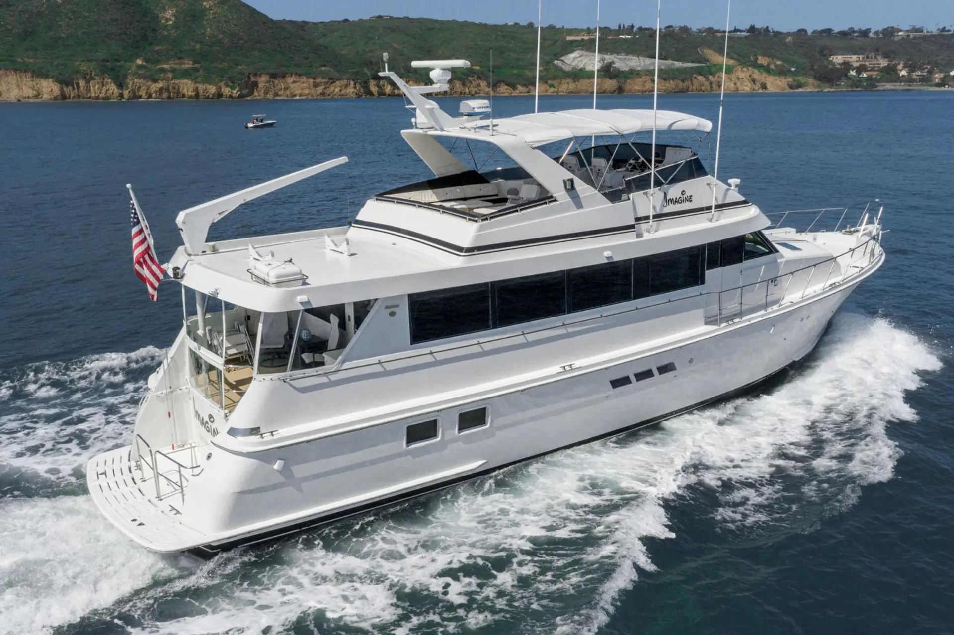 Imagine: Your Event, Your 70’ Motor Yacht