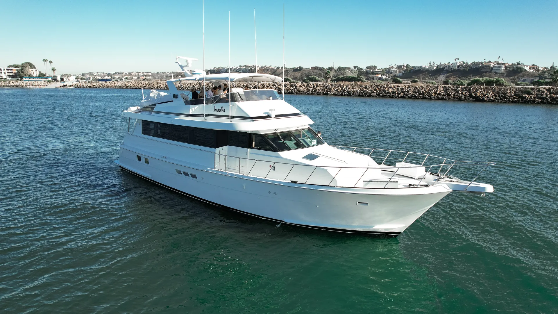 Imagine: Your Event, Your 70’ Motor Yacht