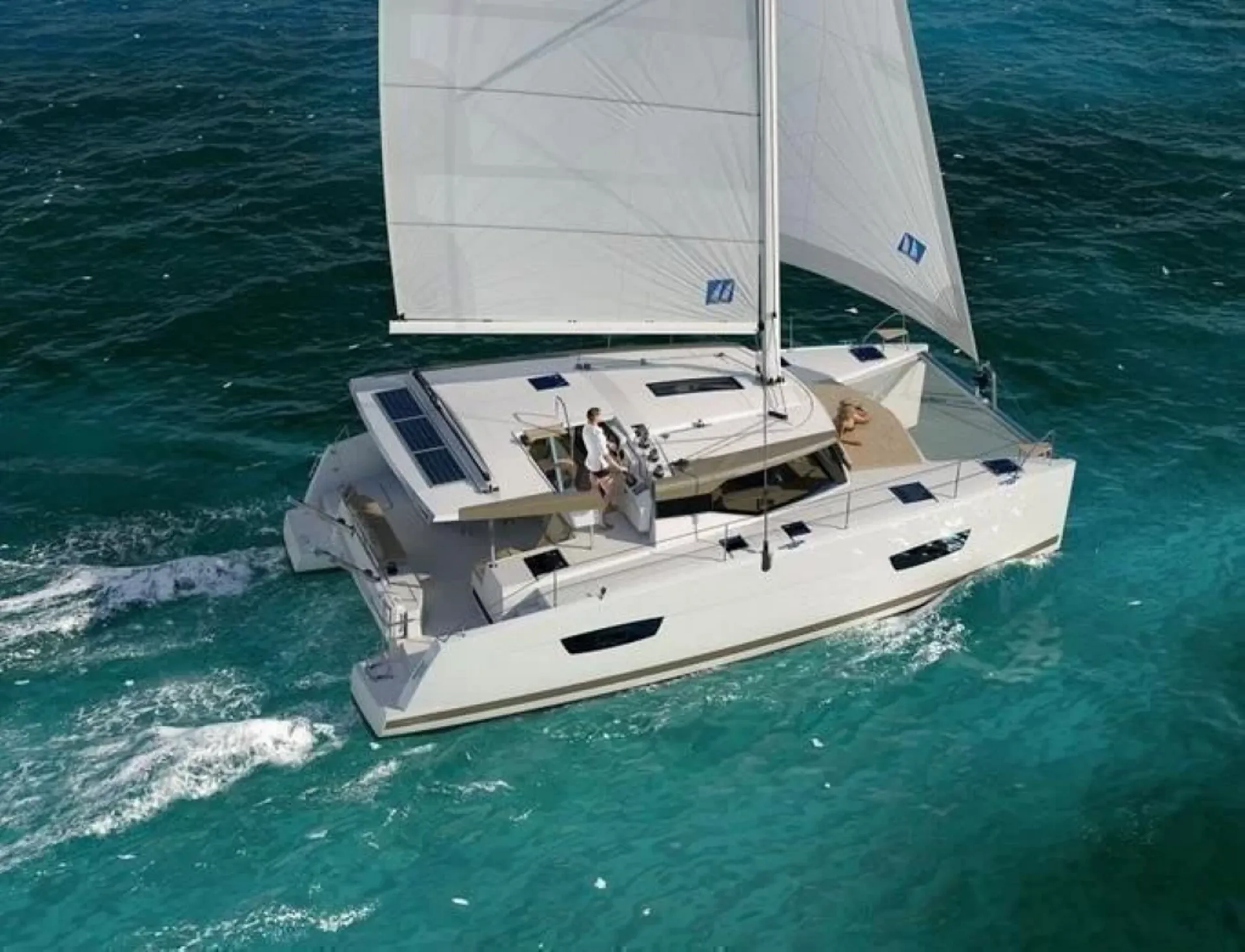 40' Sailing Catamaran! Offering day, overnight, sunset charters