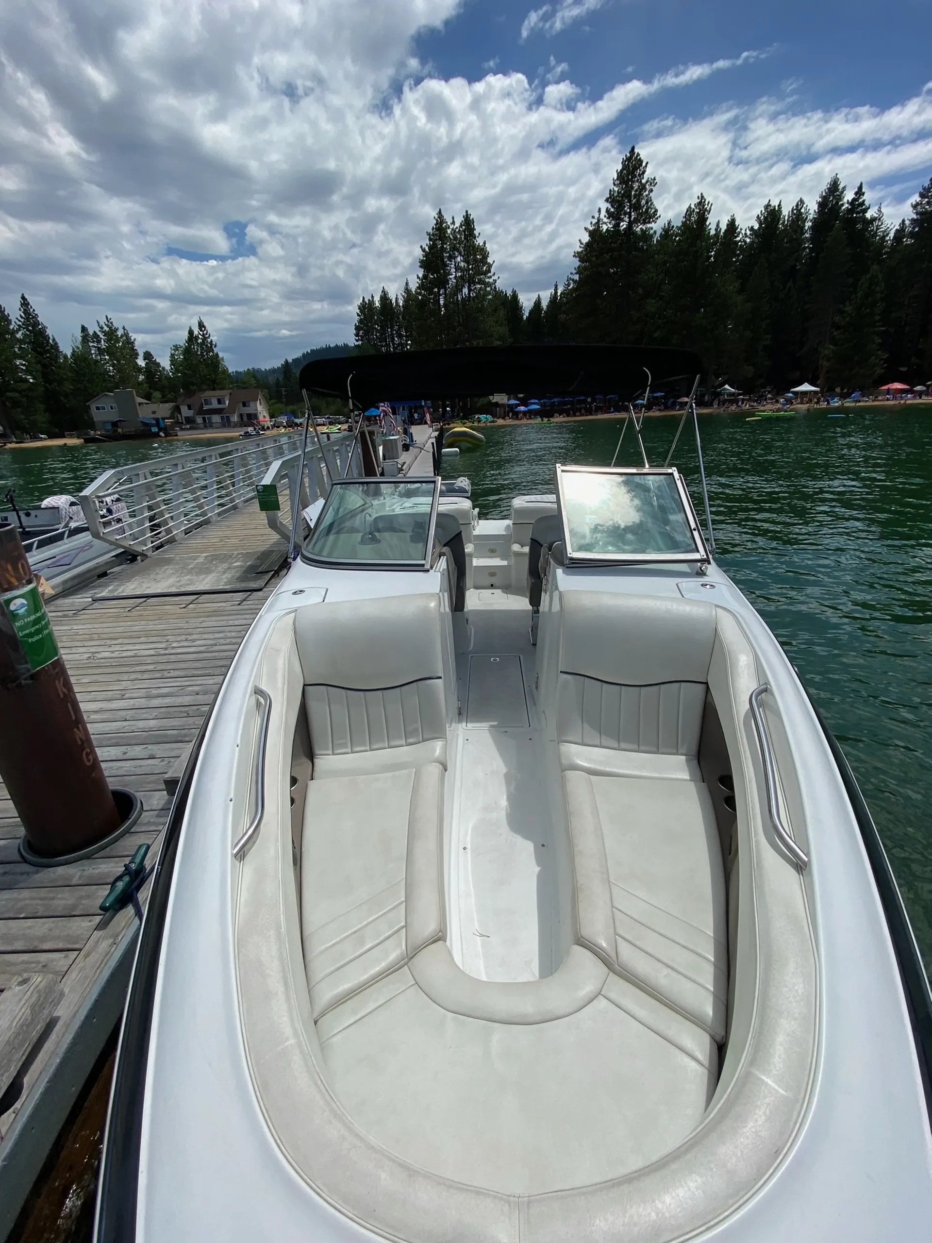 Discover the magic of Lake Tahoe from our exquisite Cobalt 282
