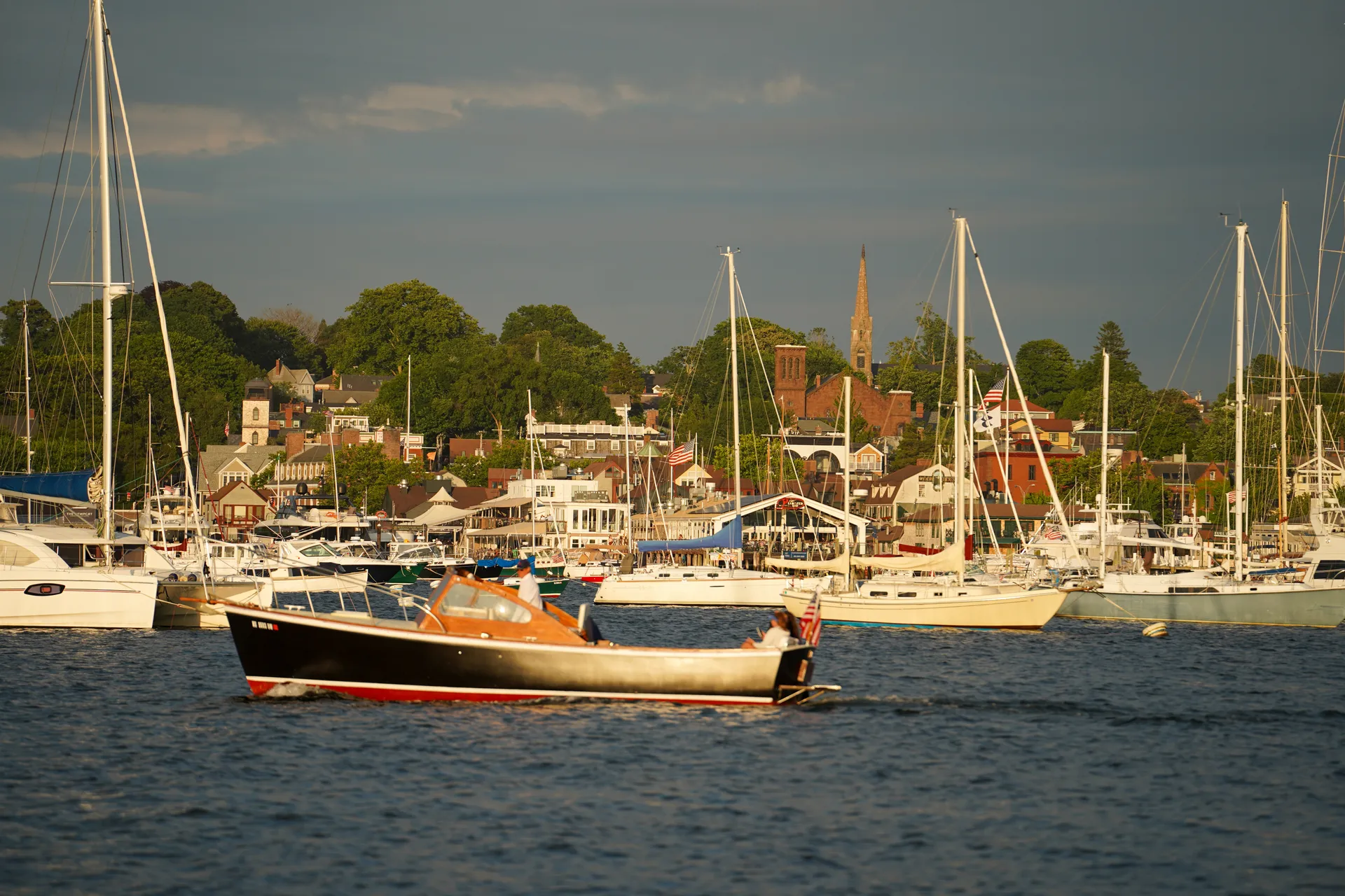 Spend the Day on Buzzards Bay aboard Petrel, a Dyer 29, 6 passengers