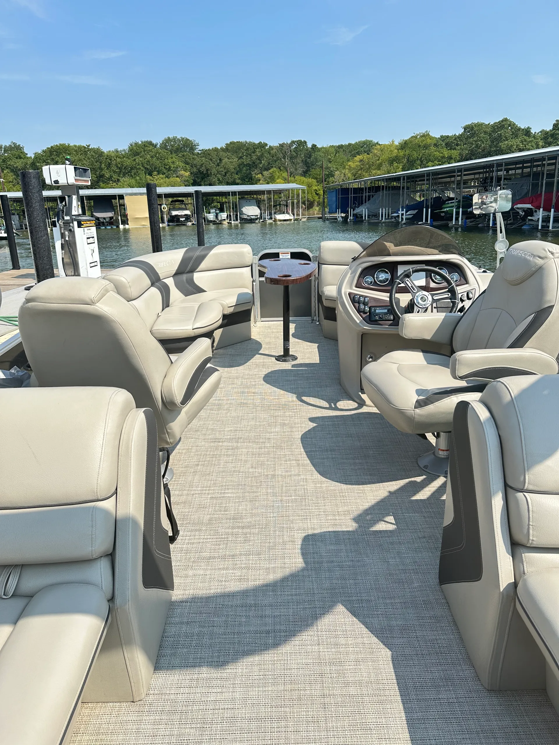 Sun, Fun, and Friends: Rent Our Trifecta Tritoon Today!”