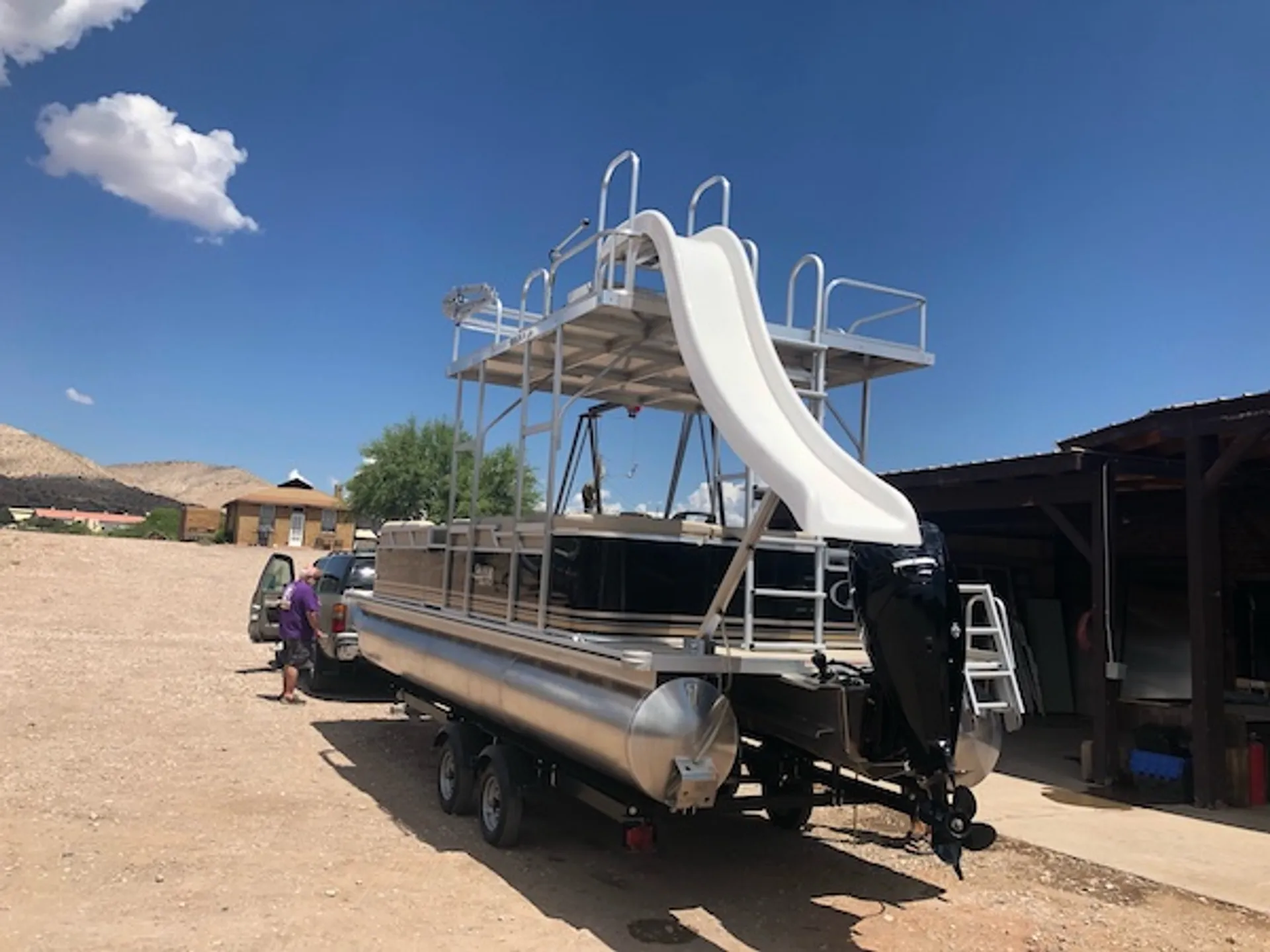 Slide Boat at Lake Pleasant - 13 Passengers 