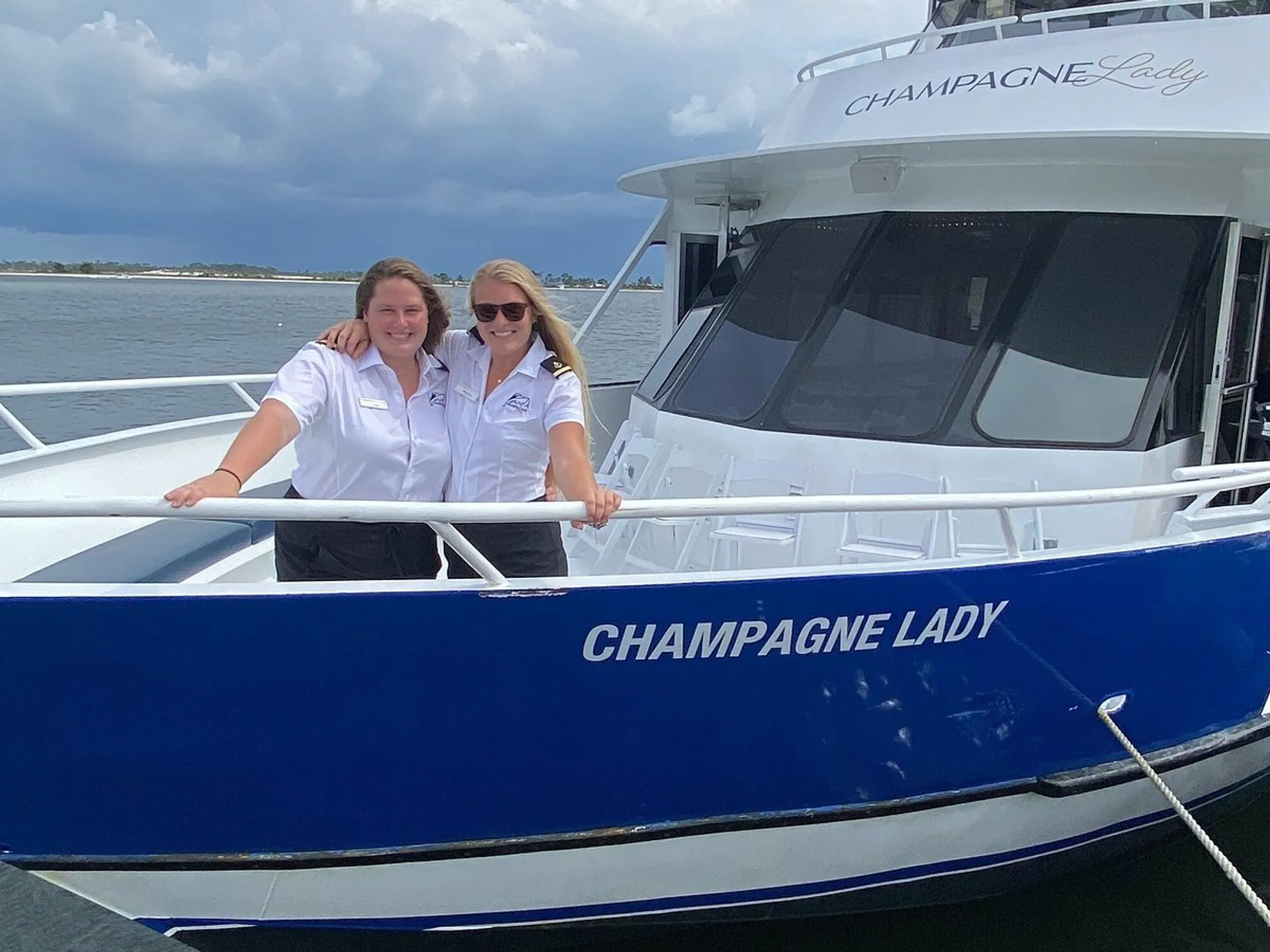 The Champagne Lady - Boston’s Premier Event Yacht for up to 150 Guests