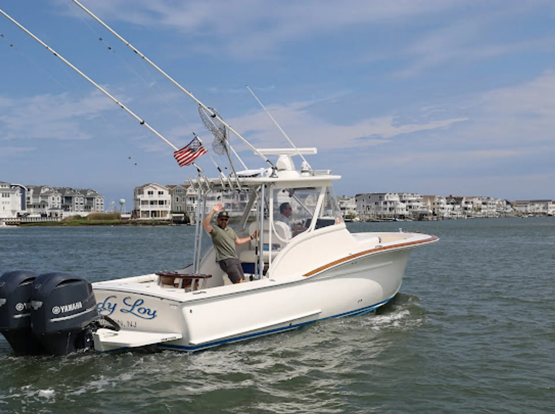 "Lady Lou" - captained cruising & fishing charters on amazing yacht