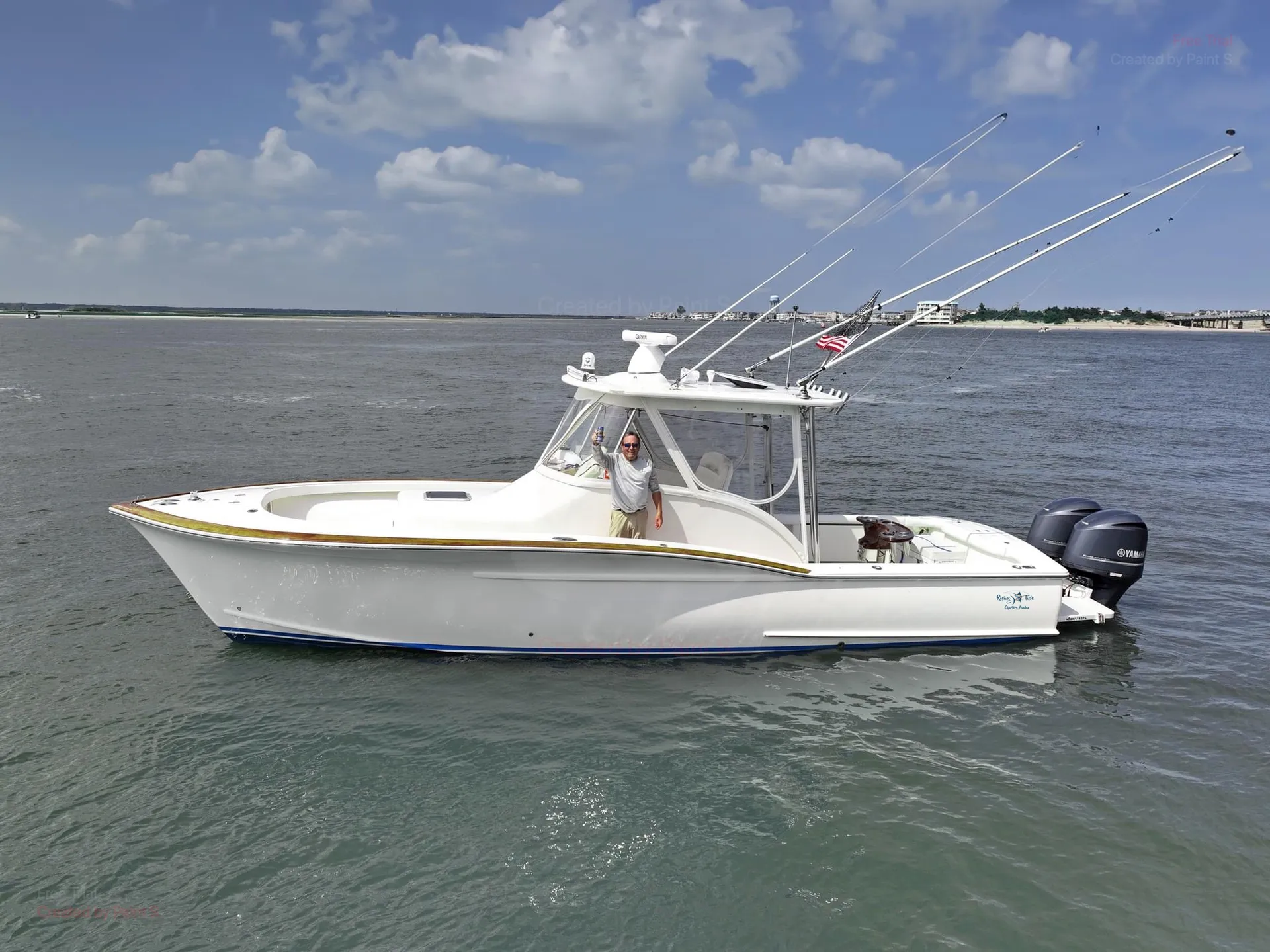 "Lady Lou" - captained cruising & fishing charters on amazing yacht