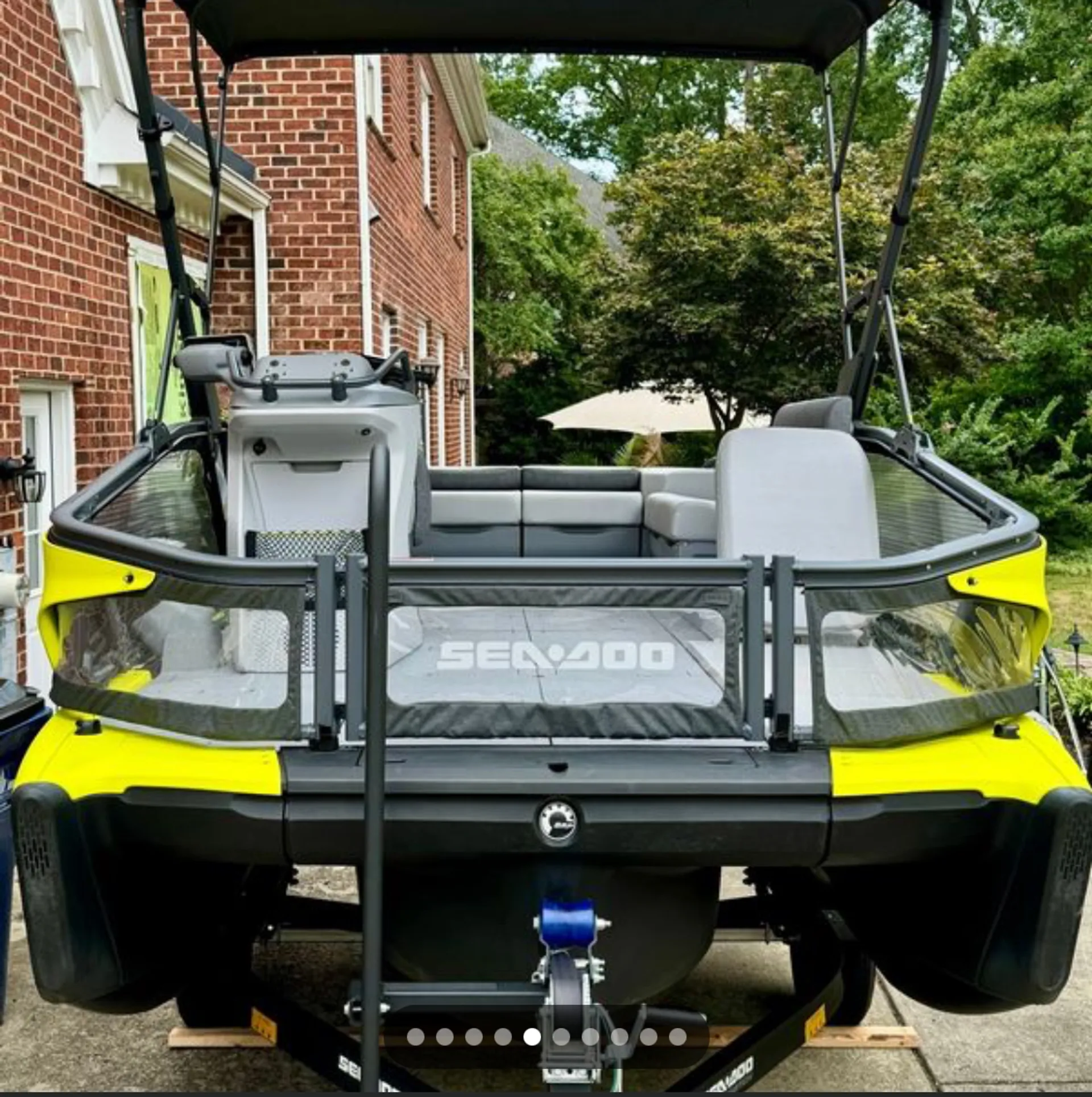 Cruise, Fish or explore on this New 12' SEA-DOO SWITCH Pontoon!