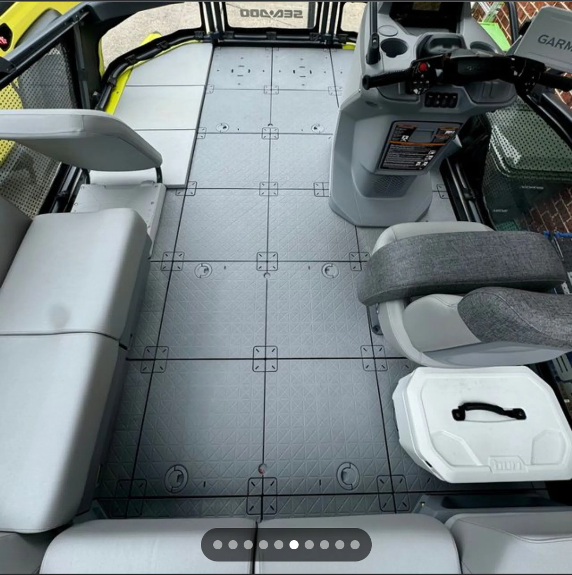 Cruise, Fish or explore on this New 12' SEA-DOO SWITCH Pontoon!