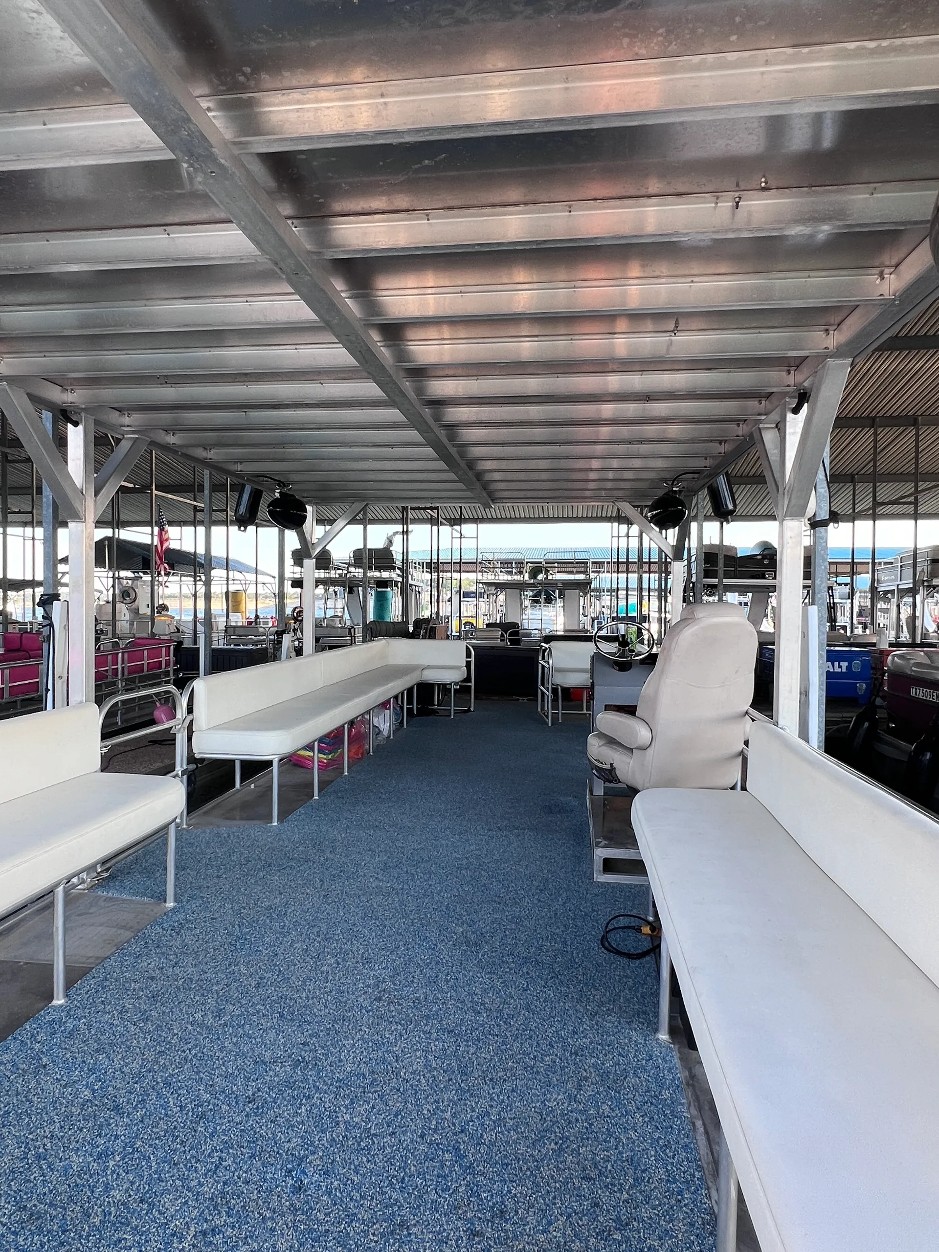 Double decker with slide (up to 32 person capacity)